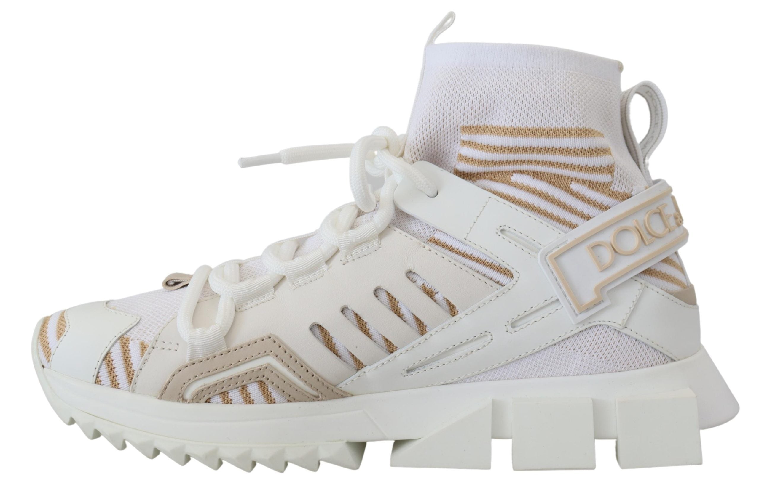 Witte beige Sorrento sneakers