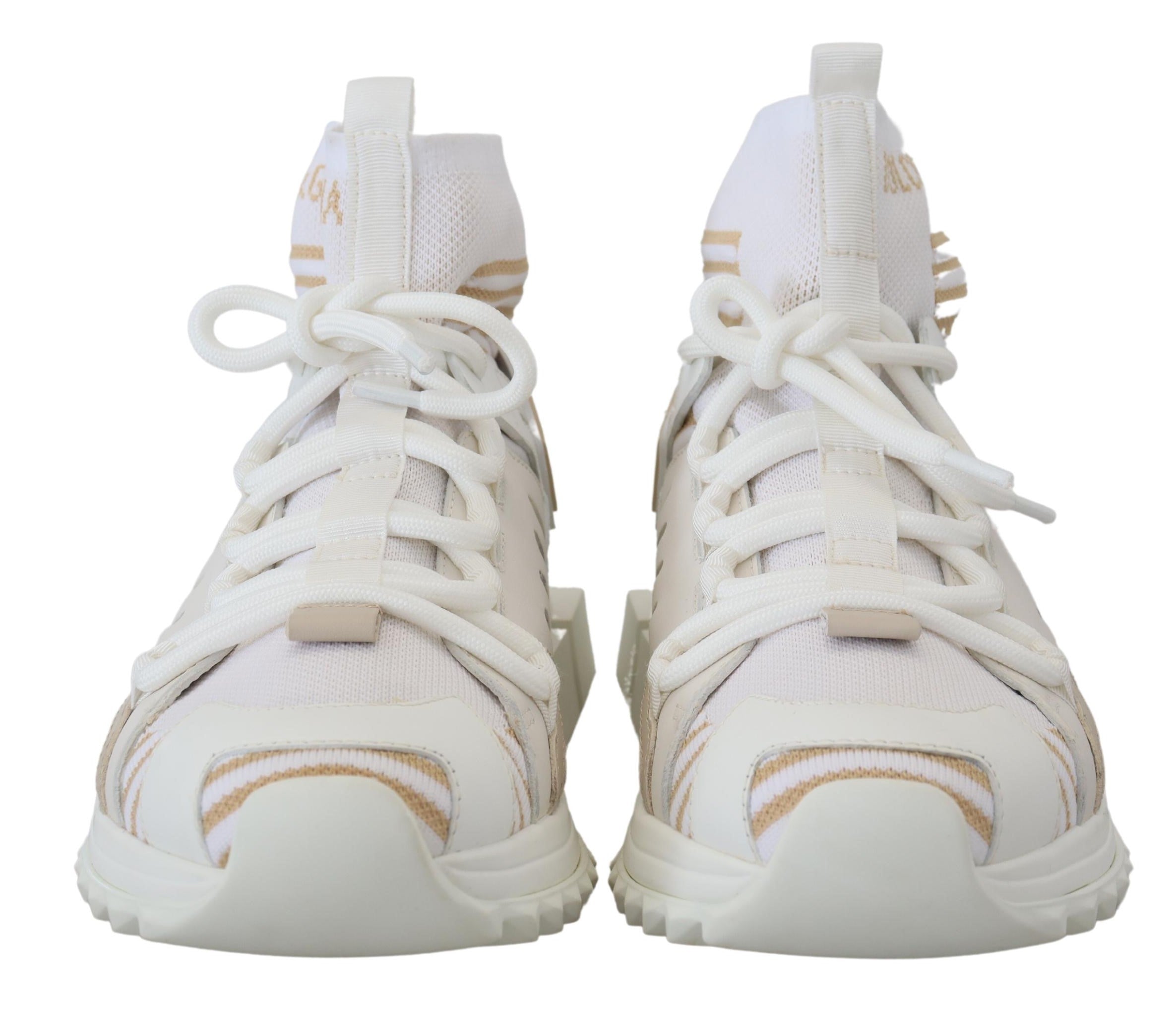Witte beige Sorrento sneakers