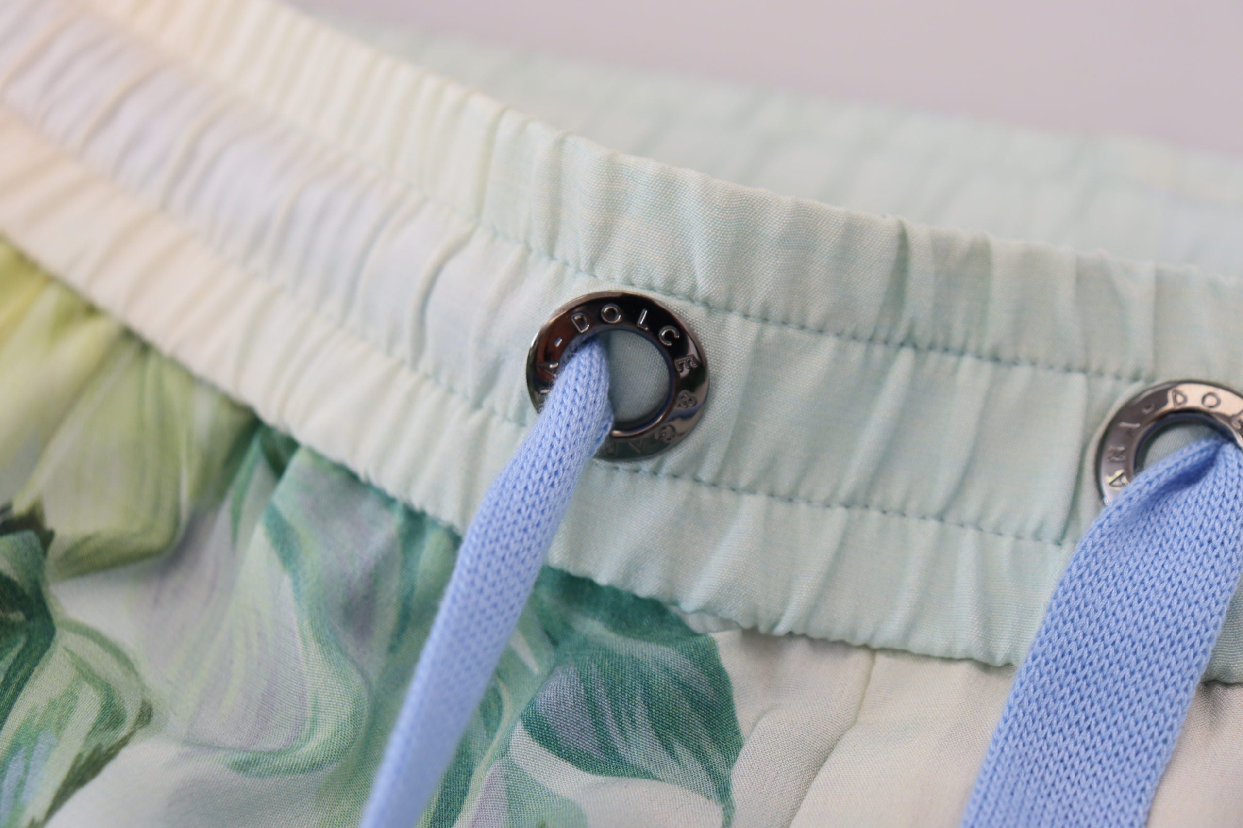 Witte joggingbroek met bloemenprint voor heren