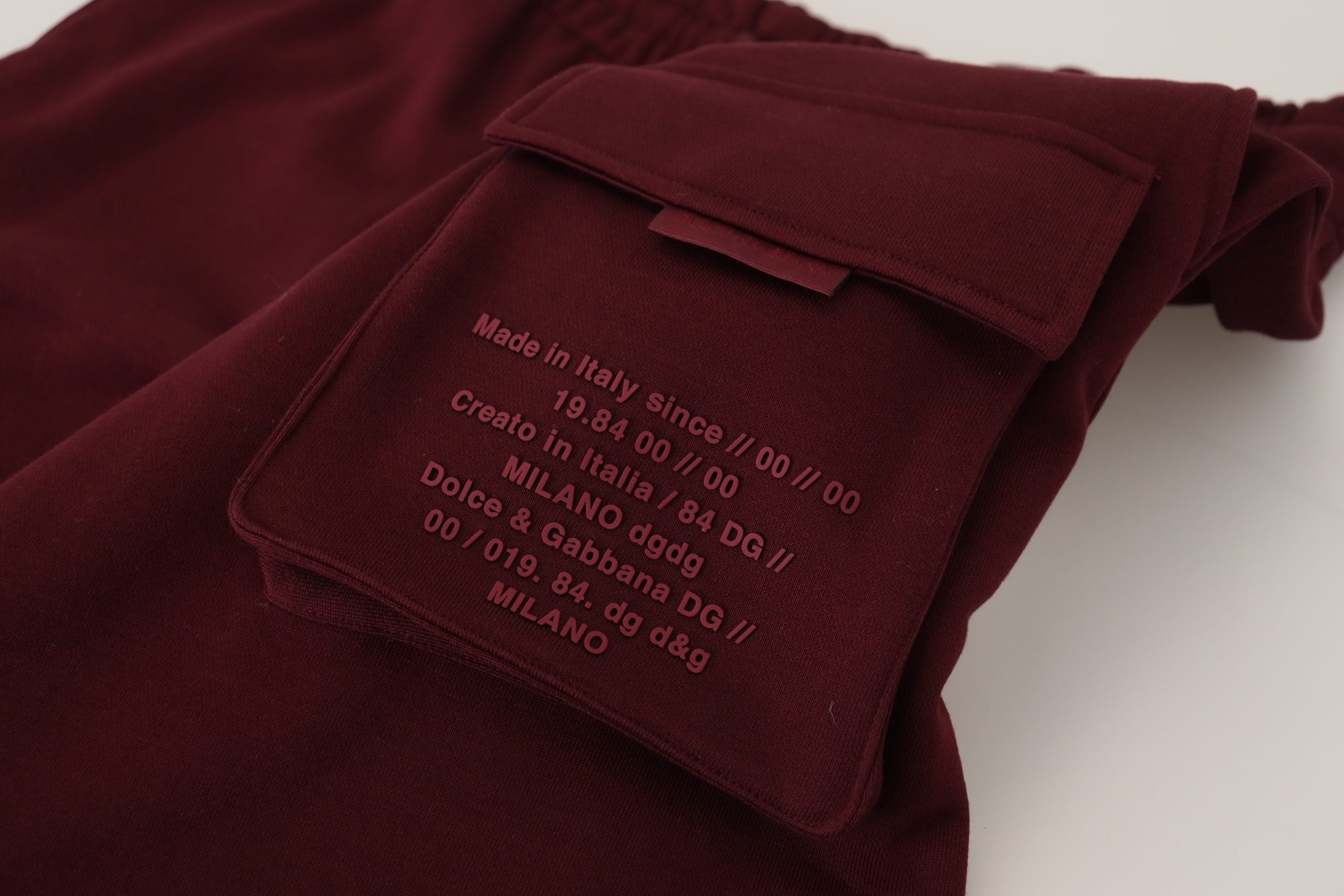 Maroon Bermuda Cargo Heren Shorts