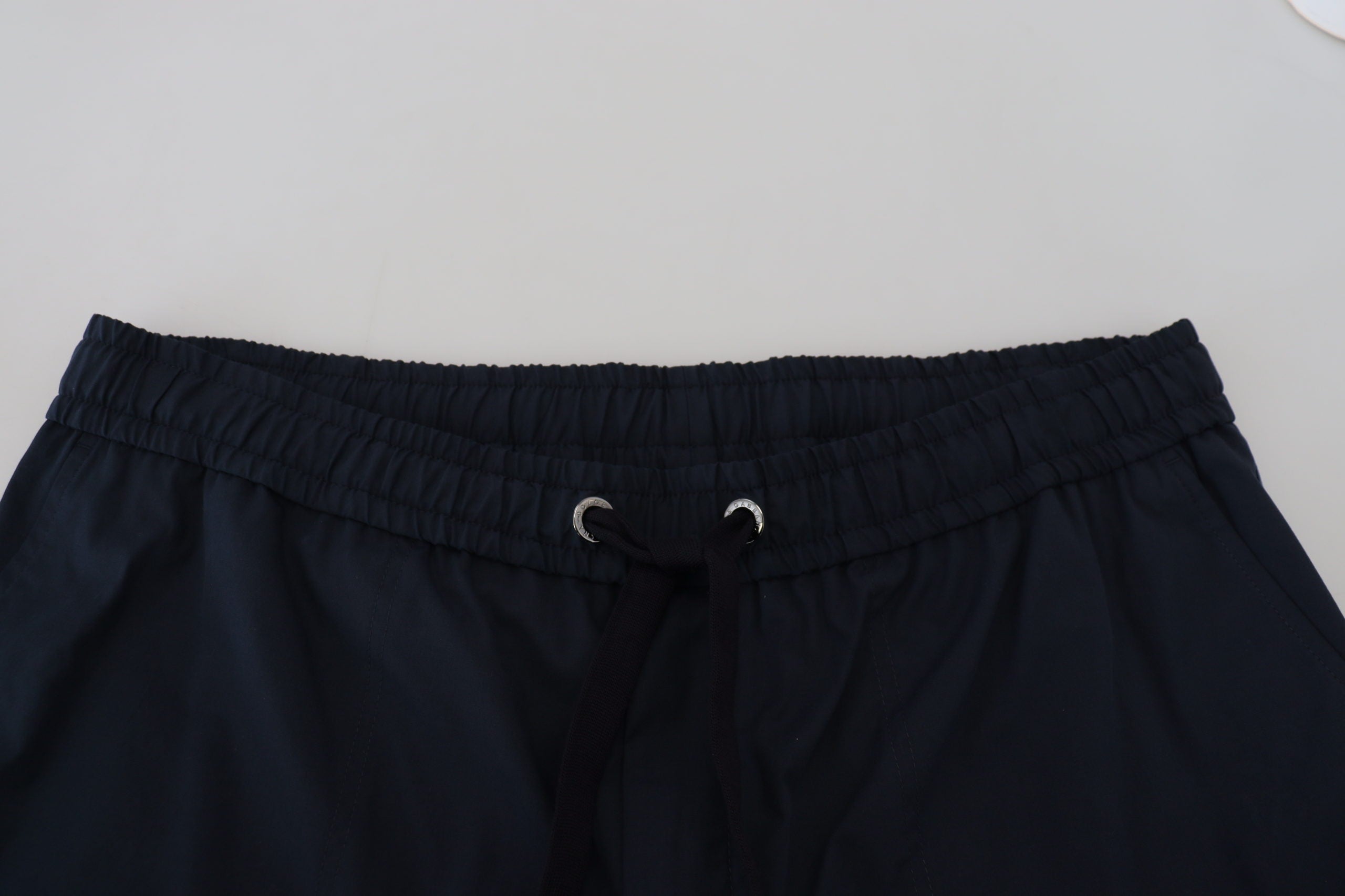 Blauwe Bermuda Mid Waist Casual Shorts