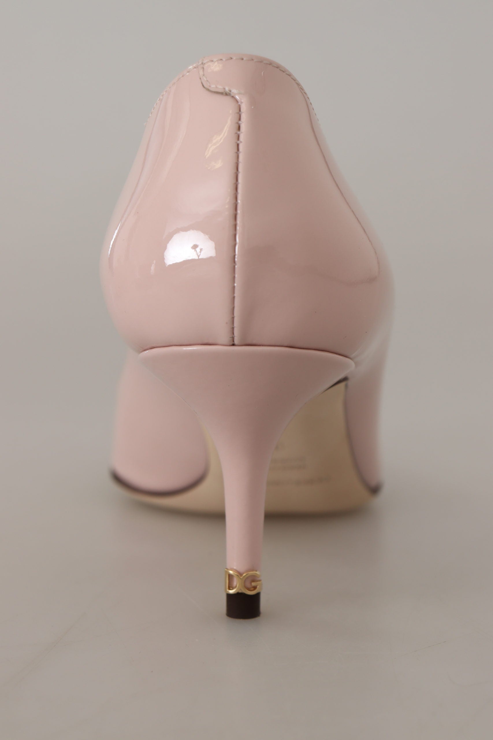 Roze lakleren kitten heels pumps schoenen