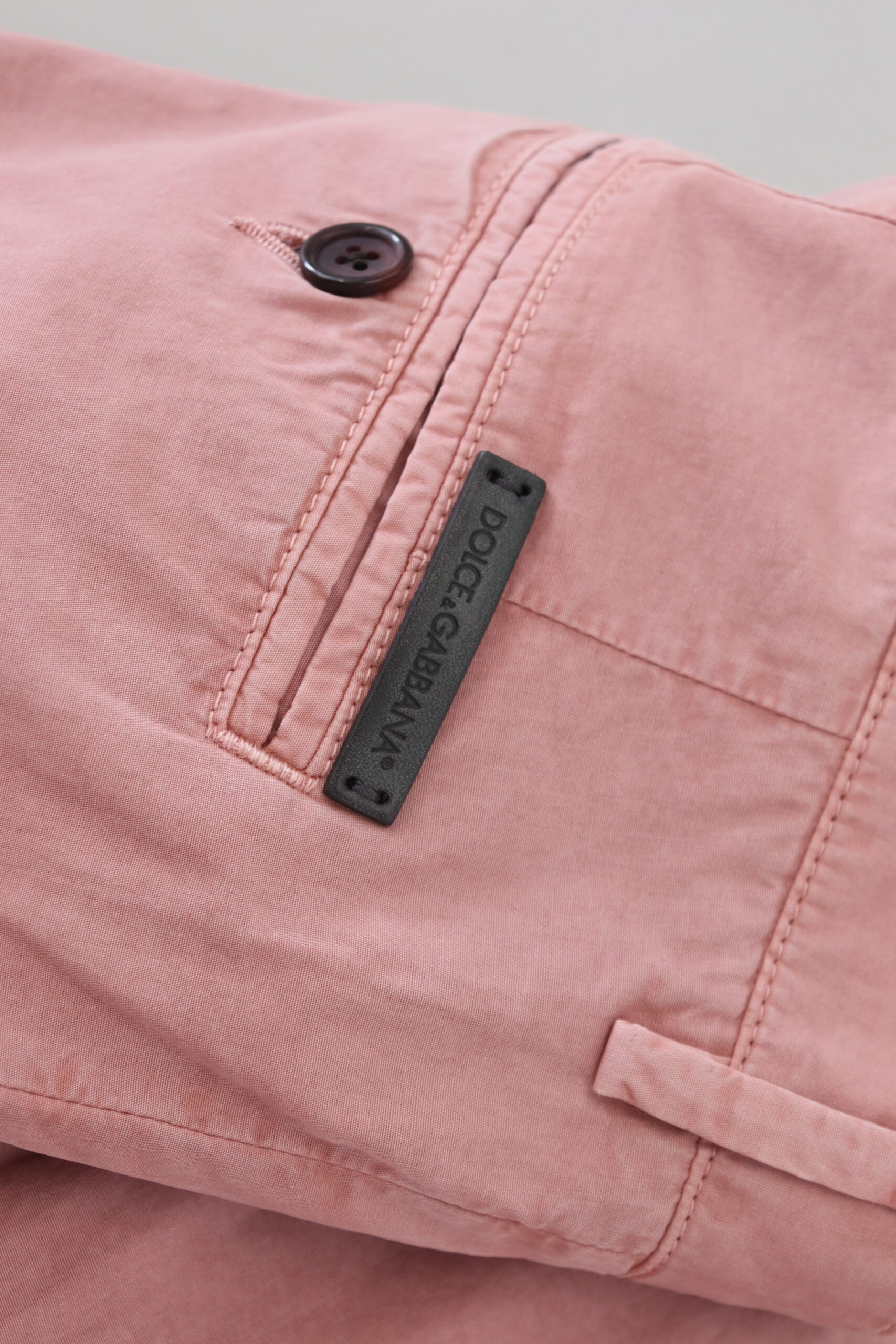 Roze Chino's Katoenen Casual Heren Shorts