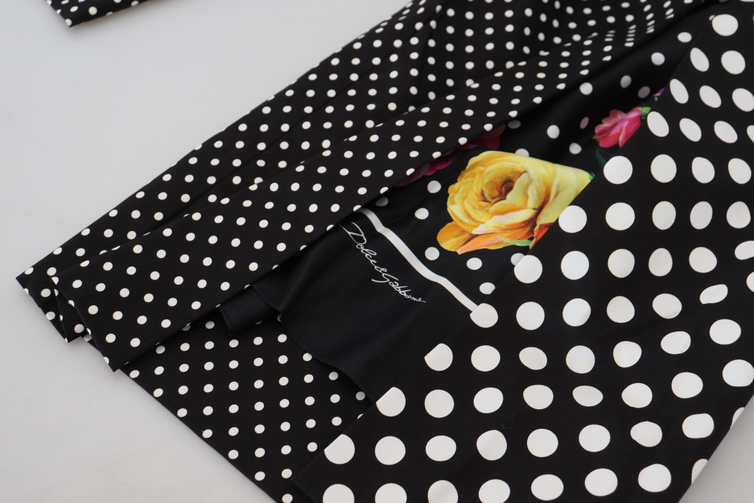 Multicolor Polka Dots High Waist Broek