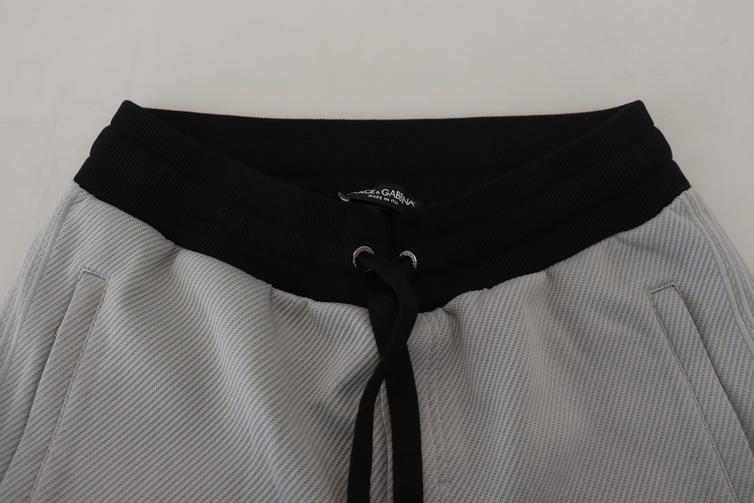 Grijze polyester joggingbroek