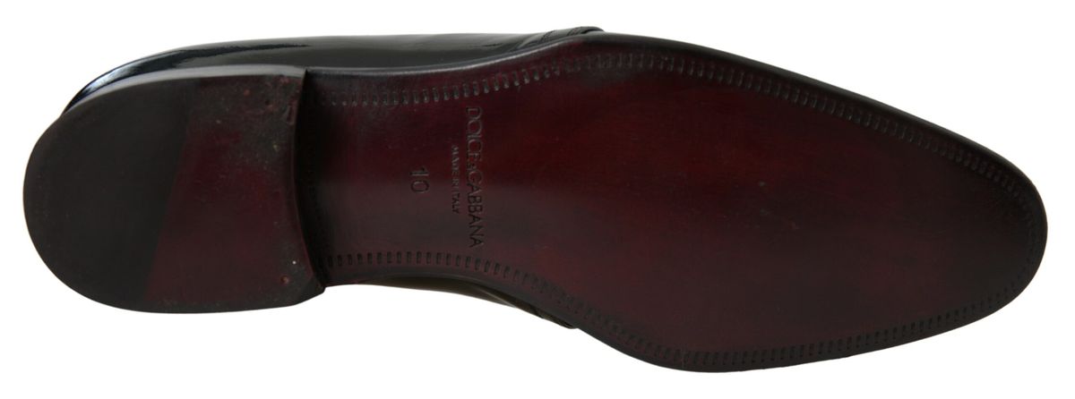 Zwarte lakleren formele schoenen