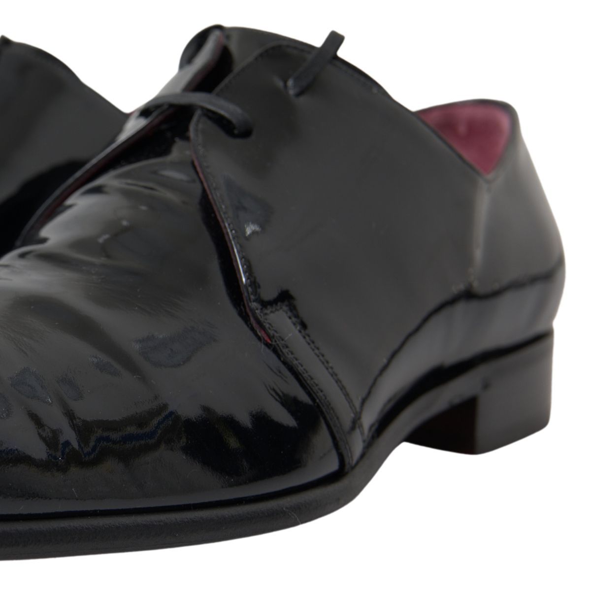 Zwarte lakleren formele schoenen