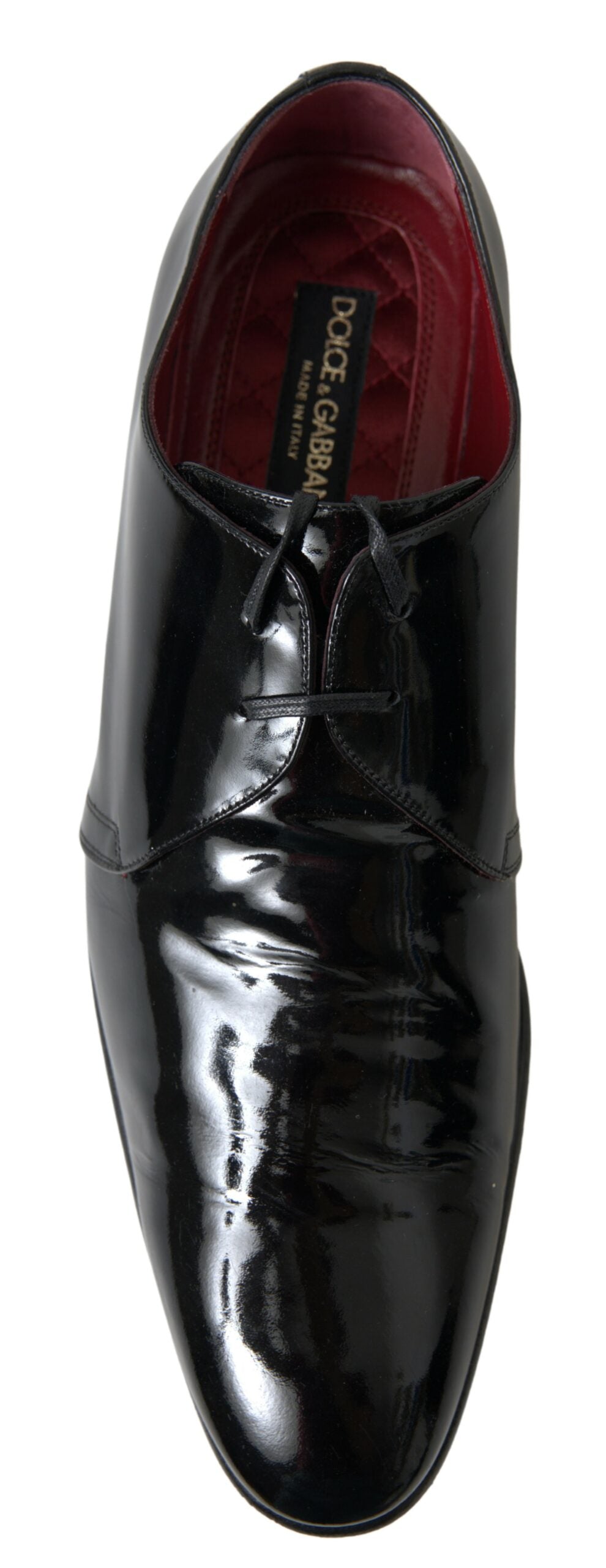 Zwarte lakleren formele schoenen