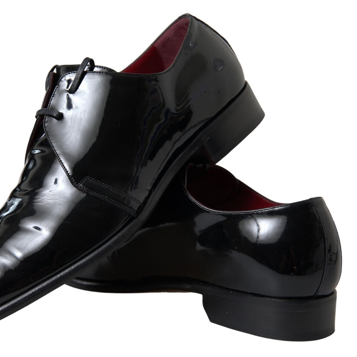 Zwarte lakleren formele schoenen