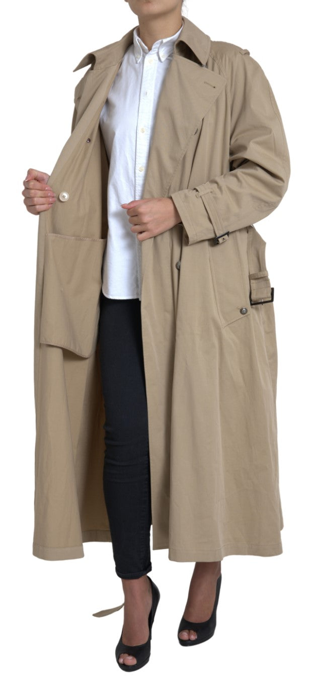 Khaki Double Breasted Trenchcoat Jasje