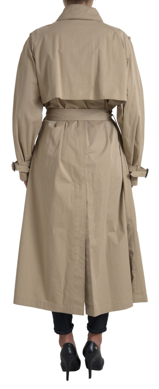 Khaki Double Breasted Trenchcoat Jasje