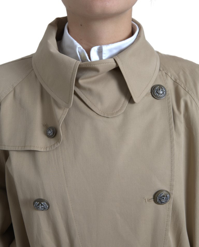 Khaki Double Breasted Trenchcoat Jasje