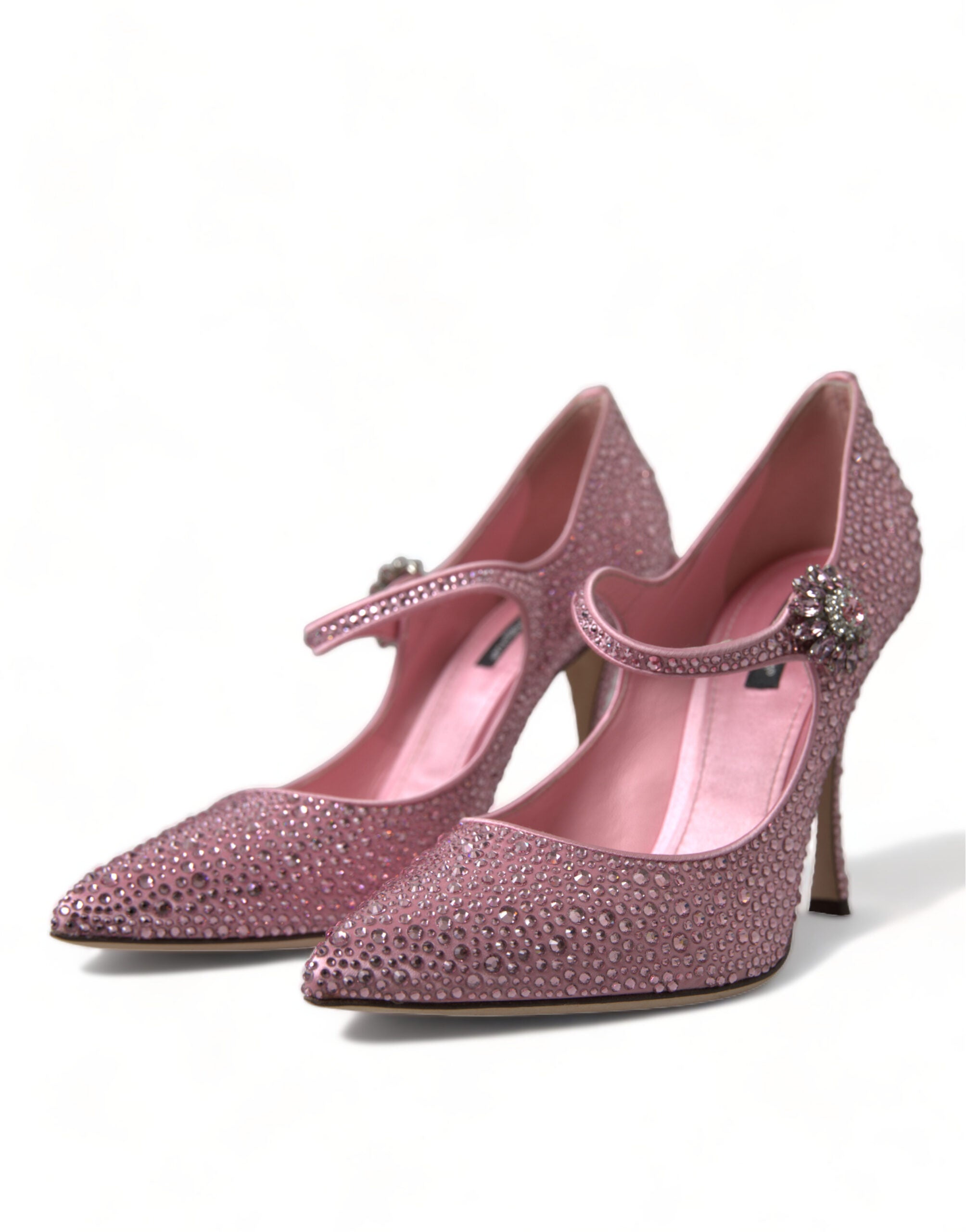 Roze strass kristal hakken pumps schoenen
