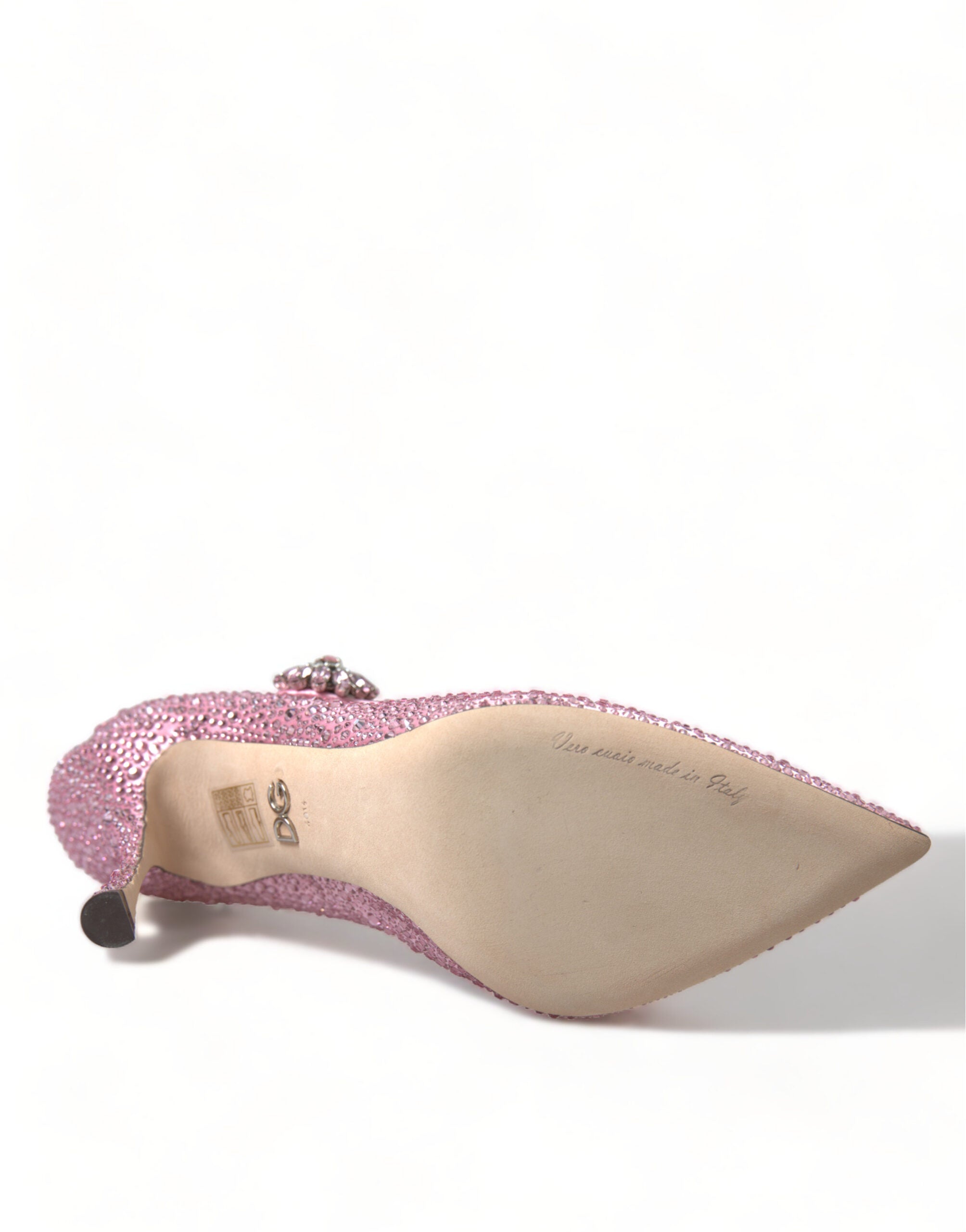 Roze strass kristal hakken pumps schoenen