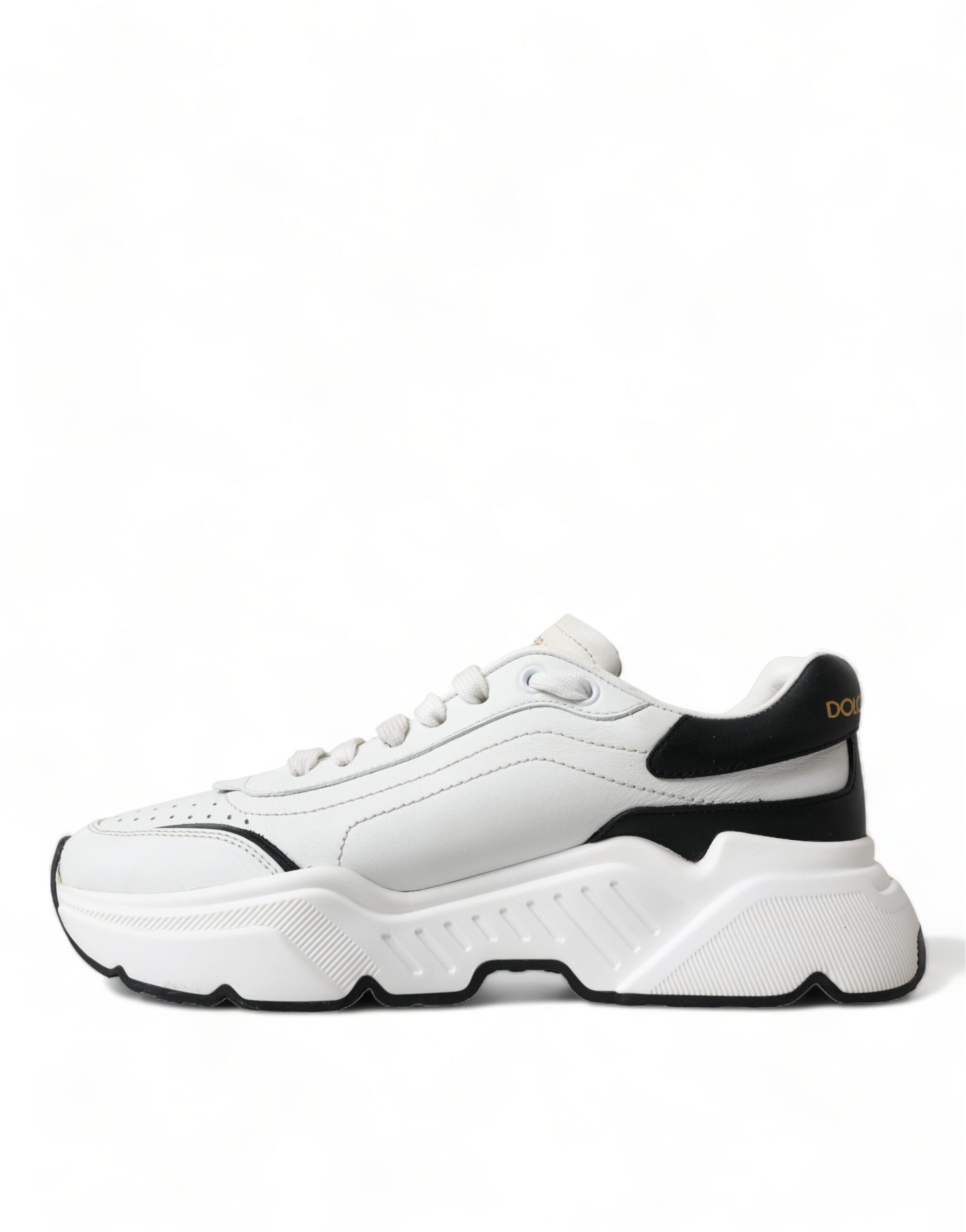 Witte zwarte lage Daymaster sneakers