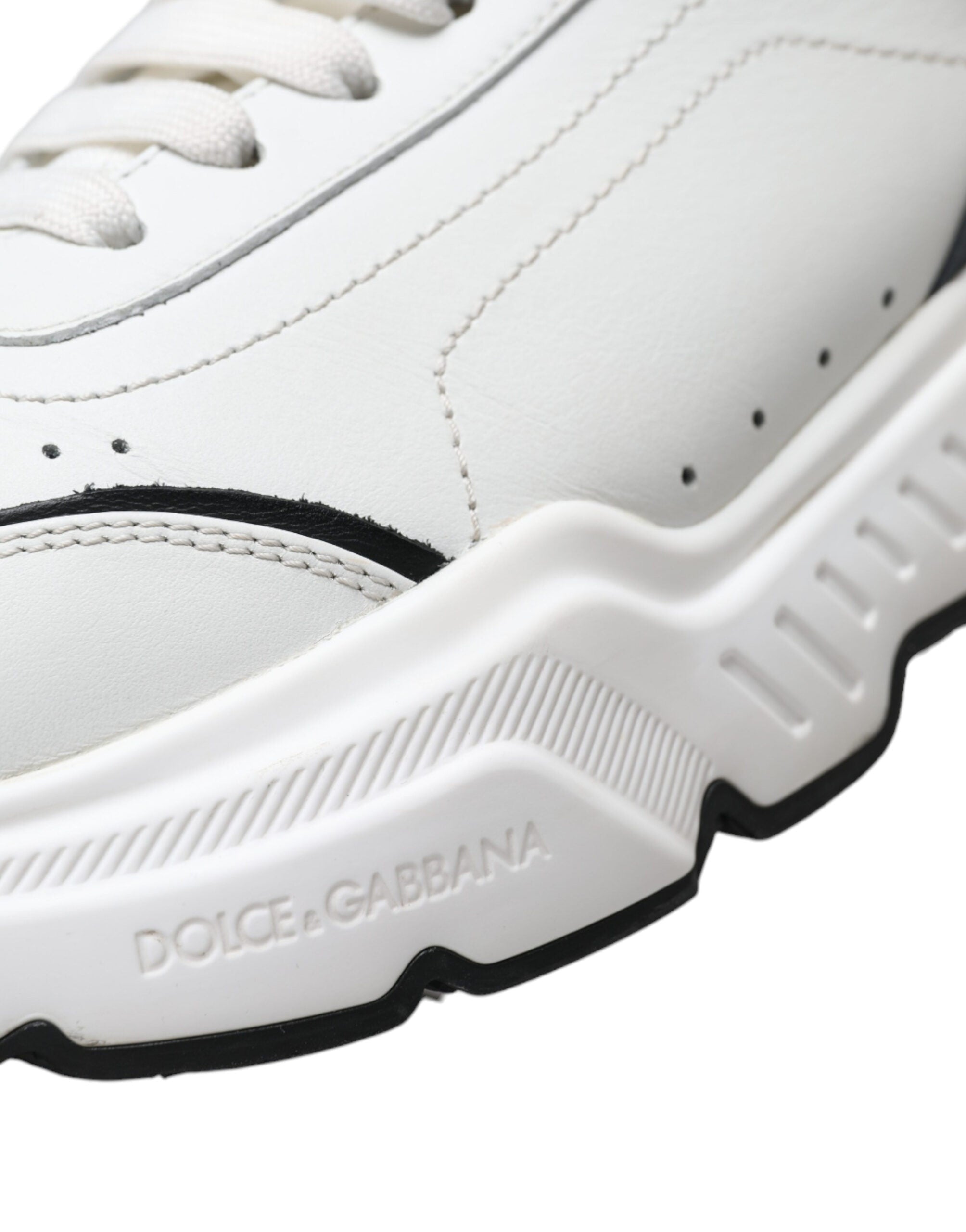 Witte zwarte lage Daymaster sneakers