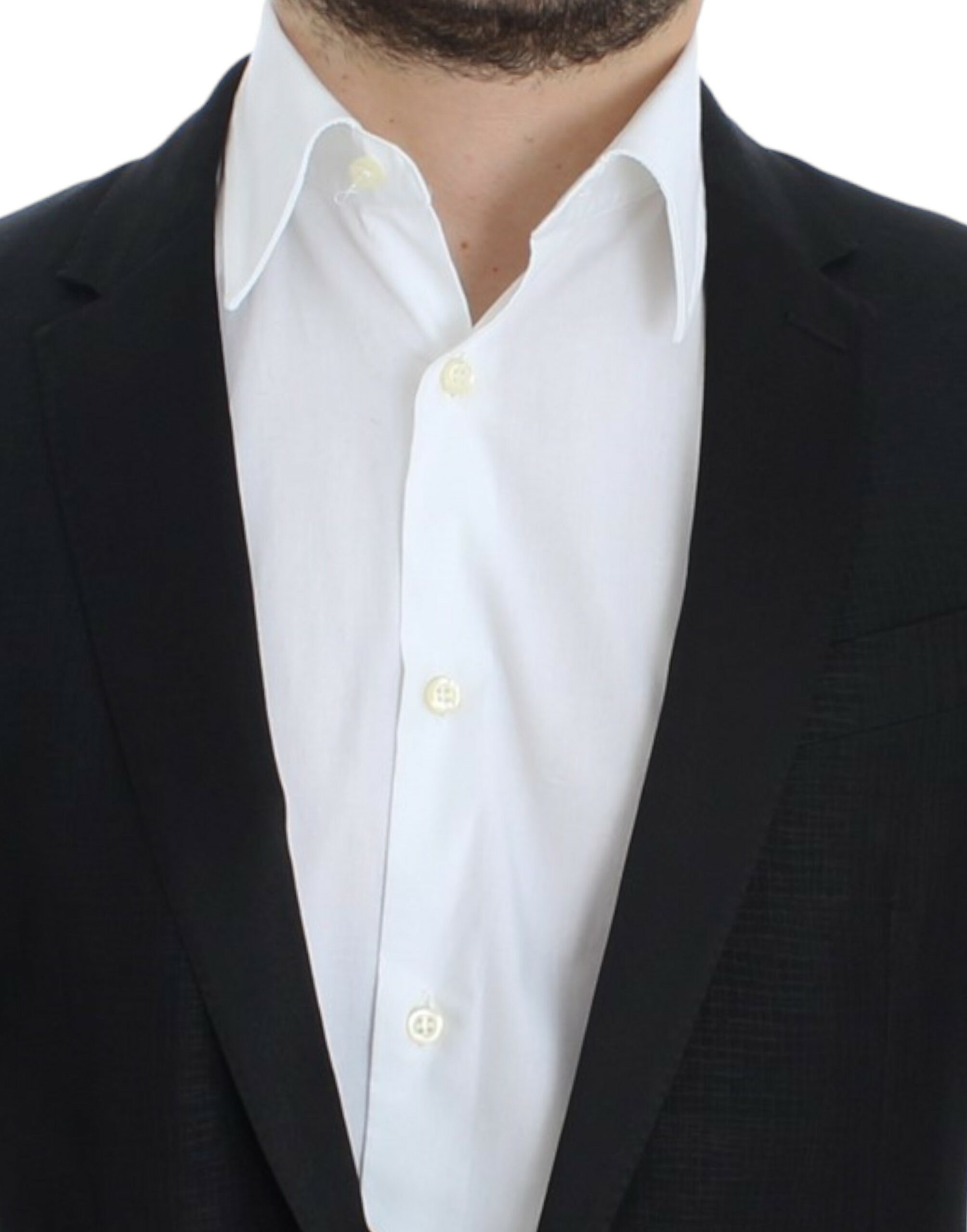 Zwarte wollen MARTINI slim blazer