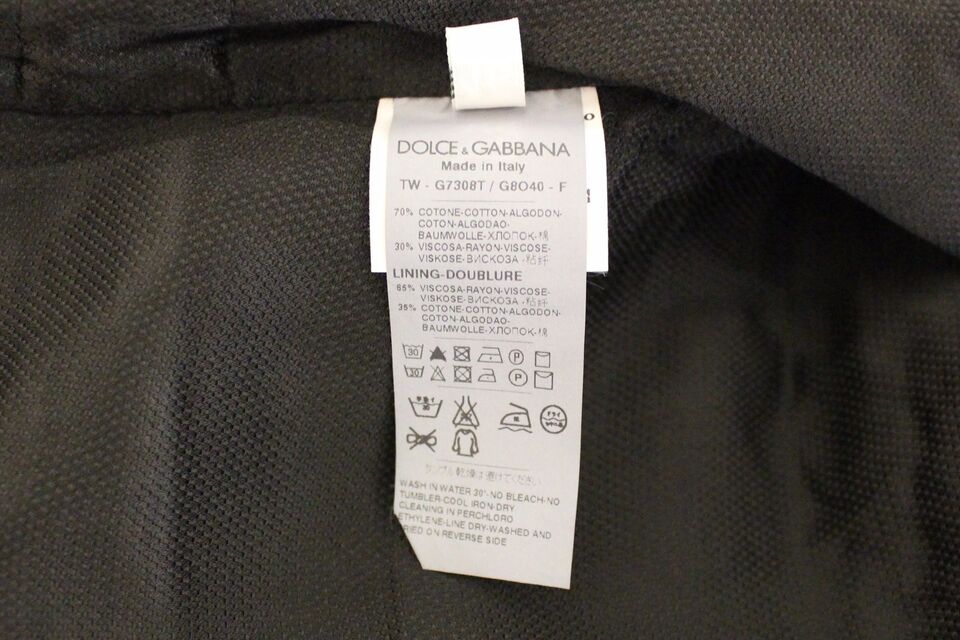 Zwarte katoenen gilet