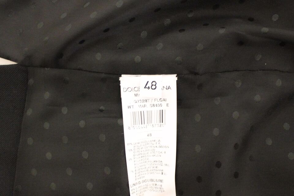 Zwarte wollen zijden stretch jurk vest blazer