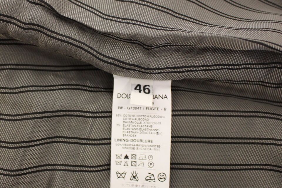 Grijze katoenen stretch vestblazer