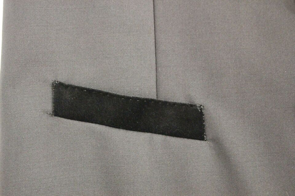 Zwarte wollen formele jurk vest gilet weste