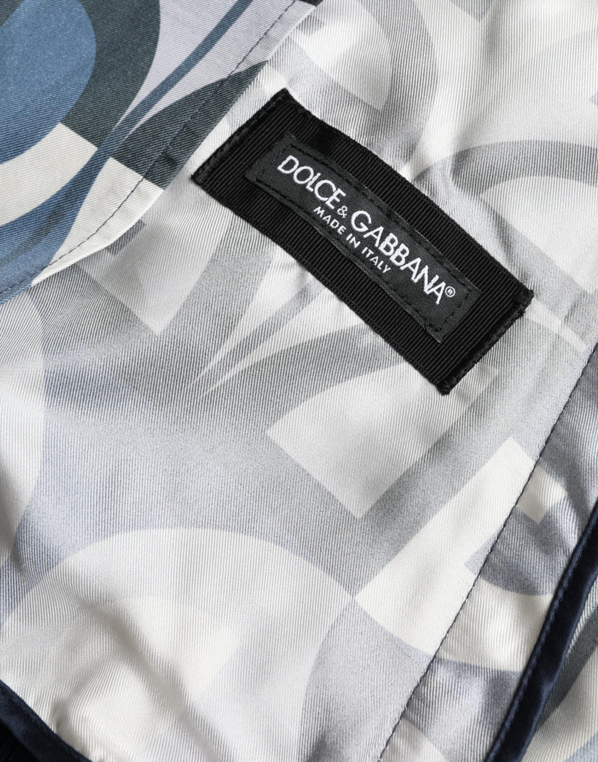 Bomberblousonjack met veelkleurige logoprint