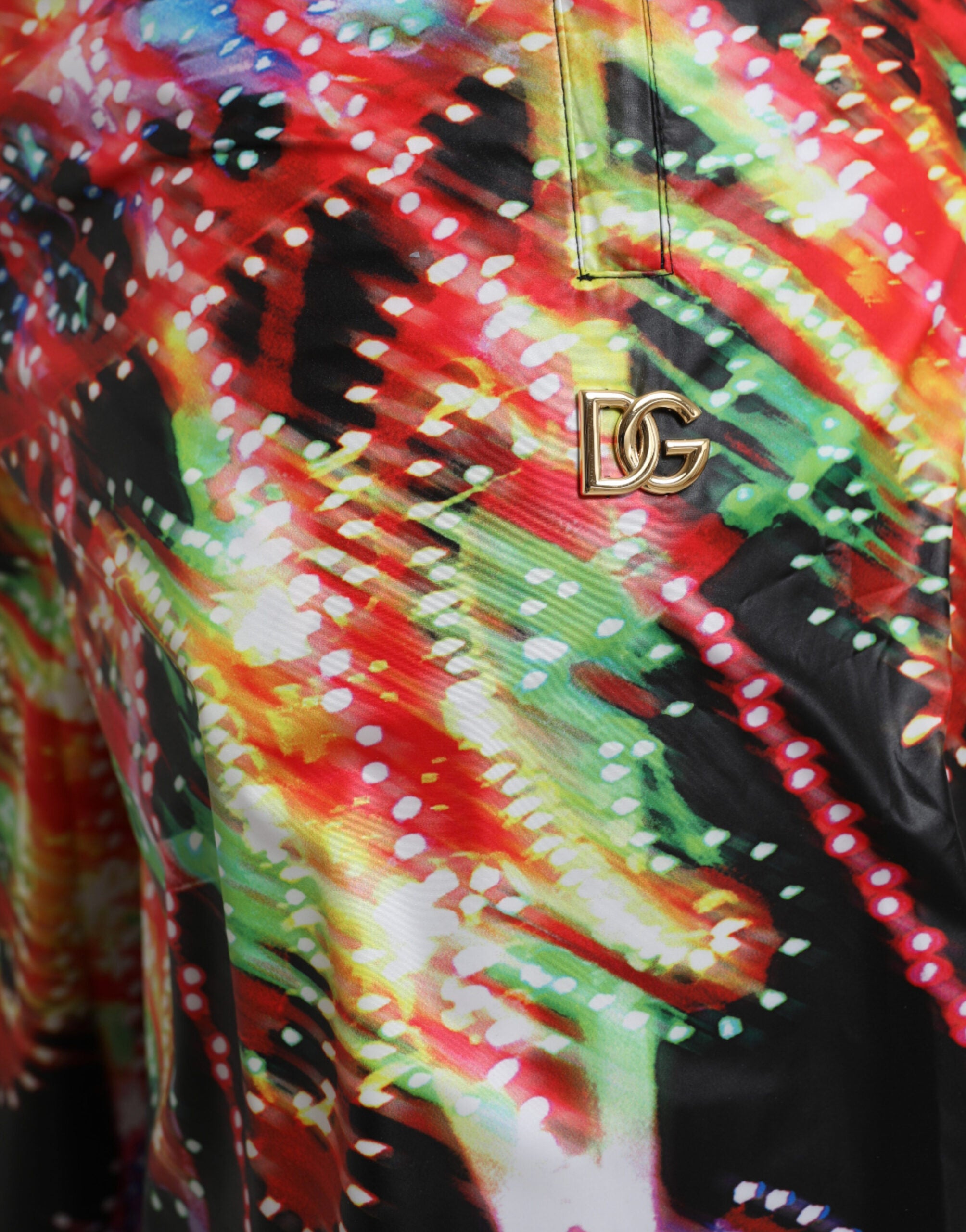 Multicolor Luminarie Print Heren Bermuda Shorts