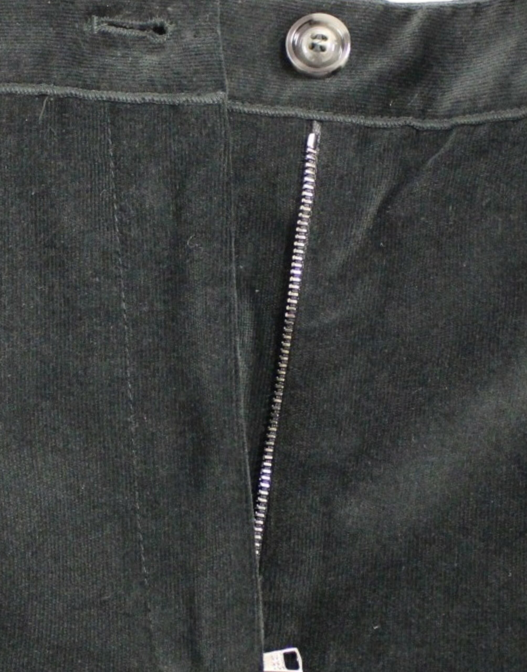 Zwarte katoenen korte broek