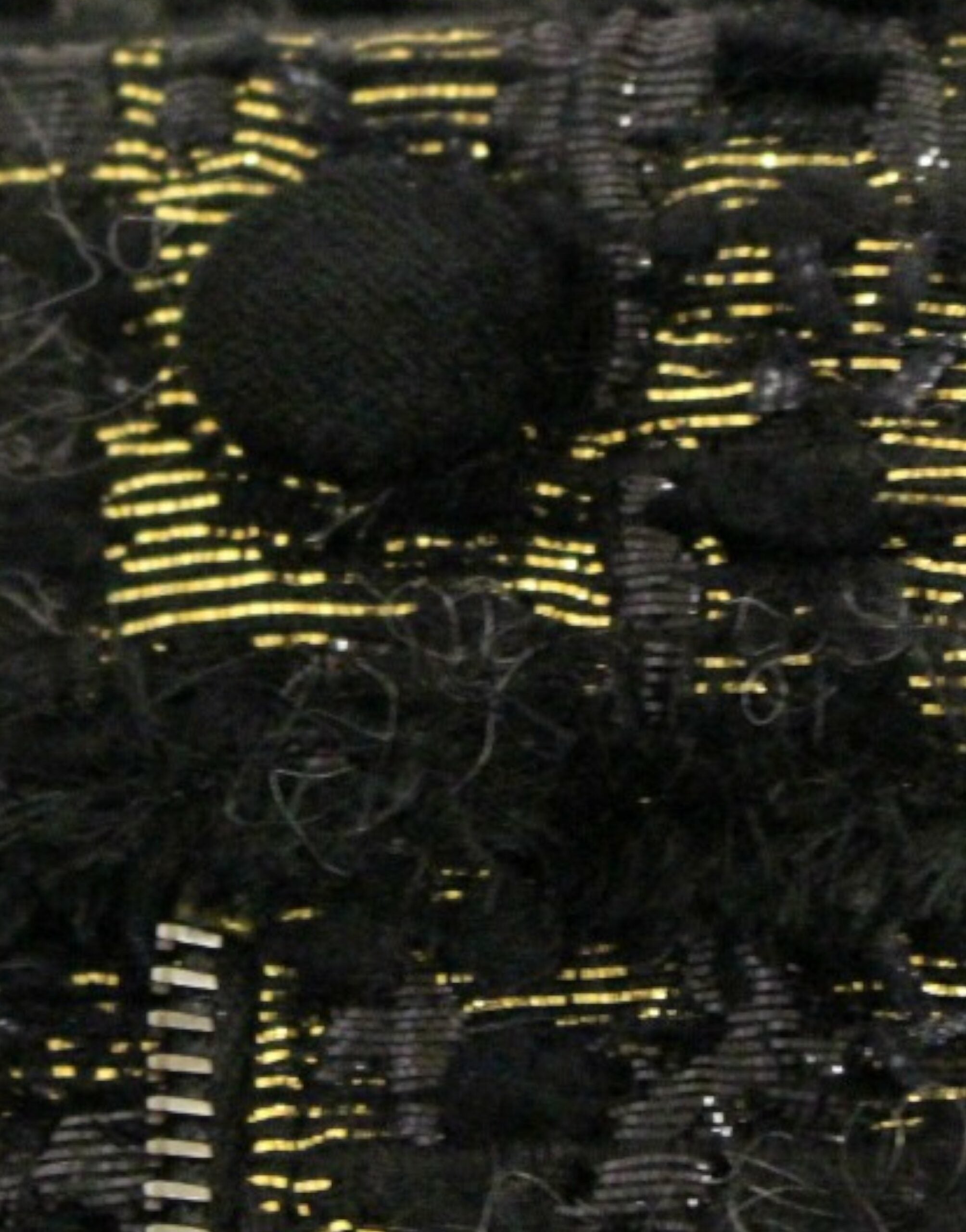Zwarte stoffen korte broek
