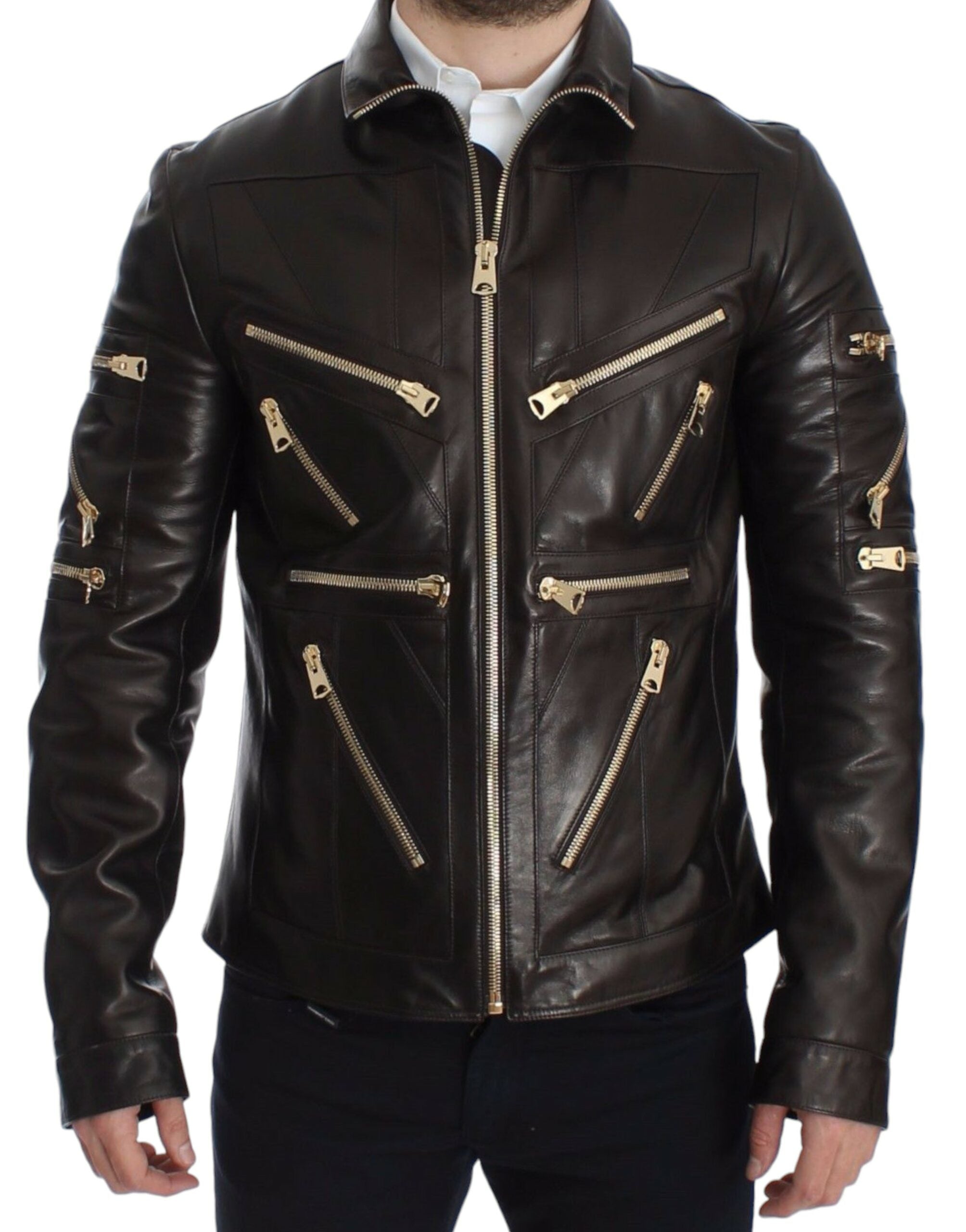 Bruin lamsleren ritsjack
