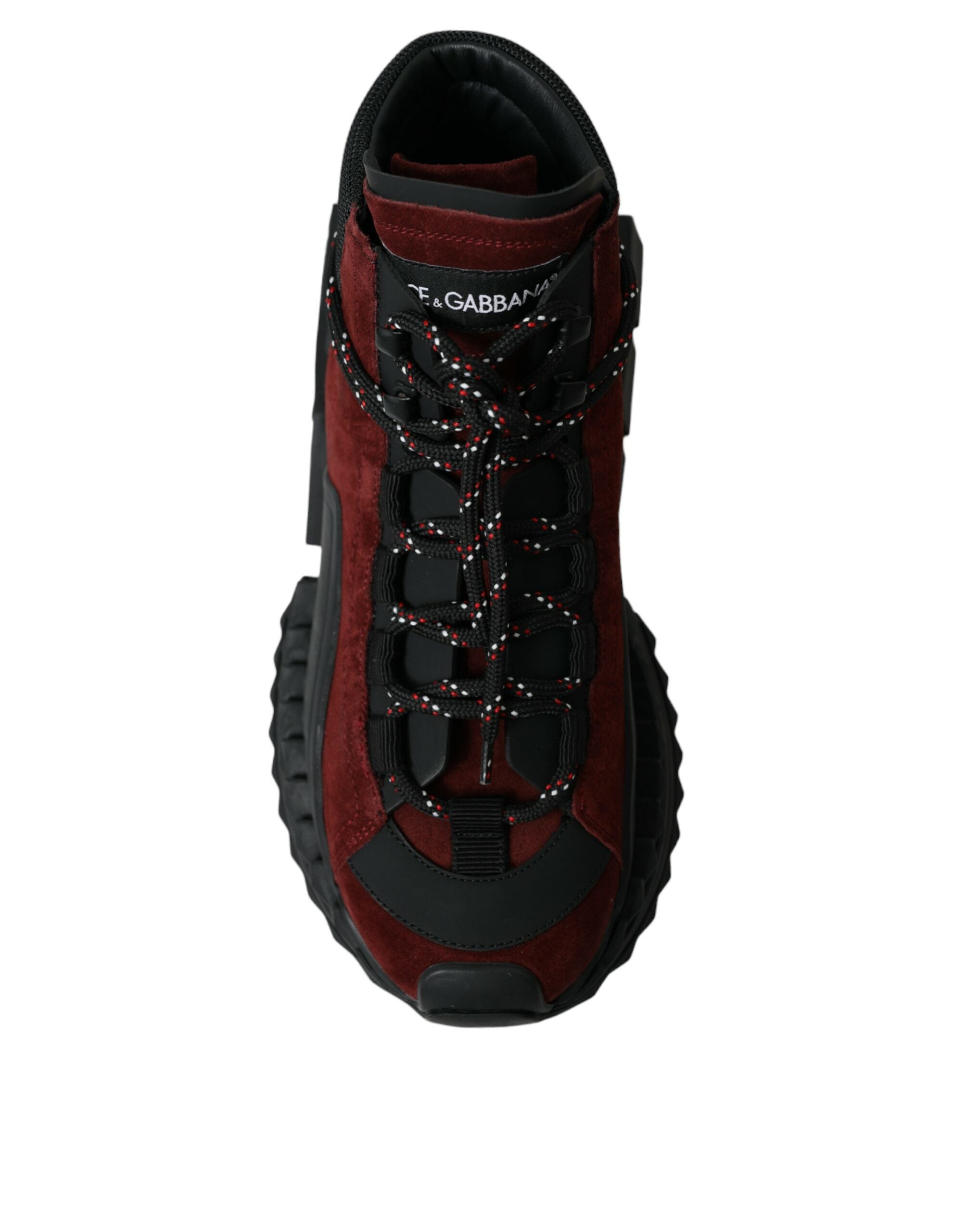 Burgundy Super King High Top Heren Sneakers Schoenen