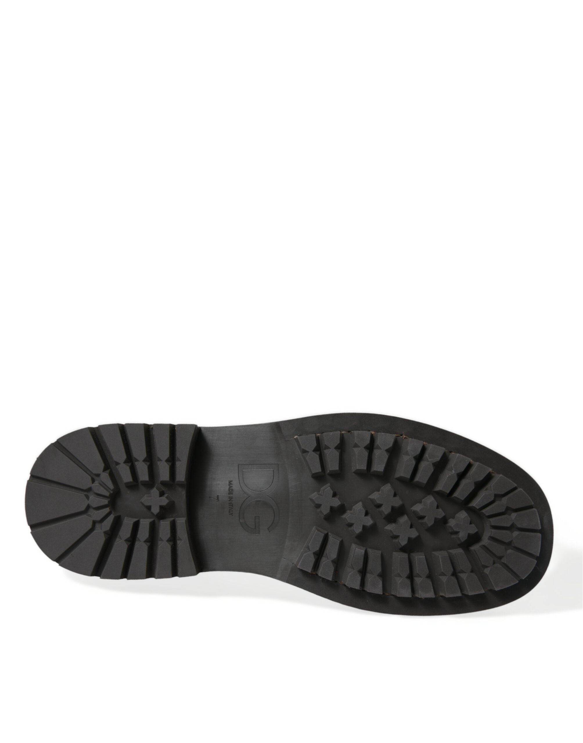 Bruine leren veterschoenen voor heren
