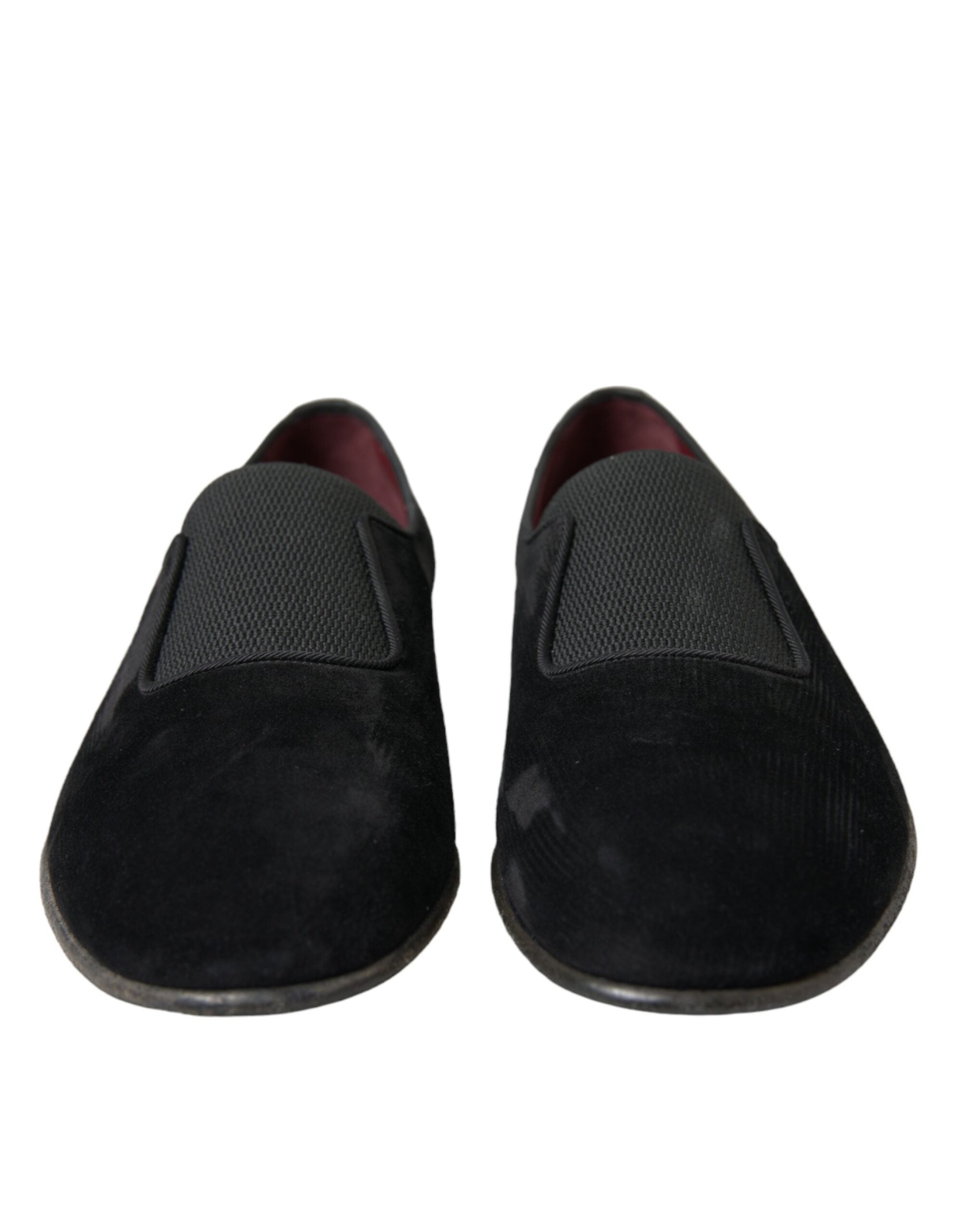 Zwarte RUNWAY Velour AMALFI Loafers