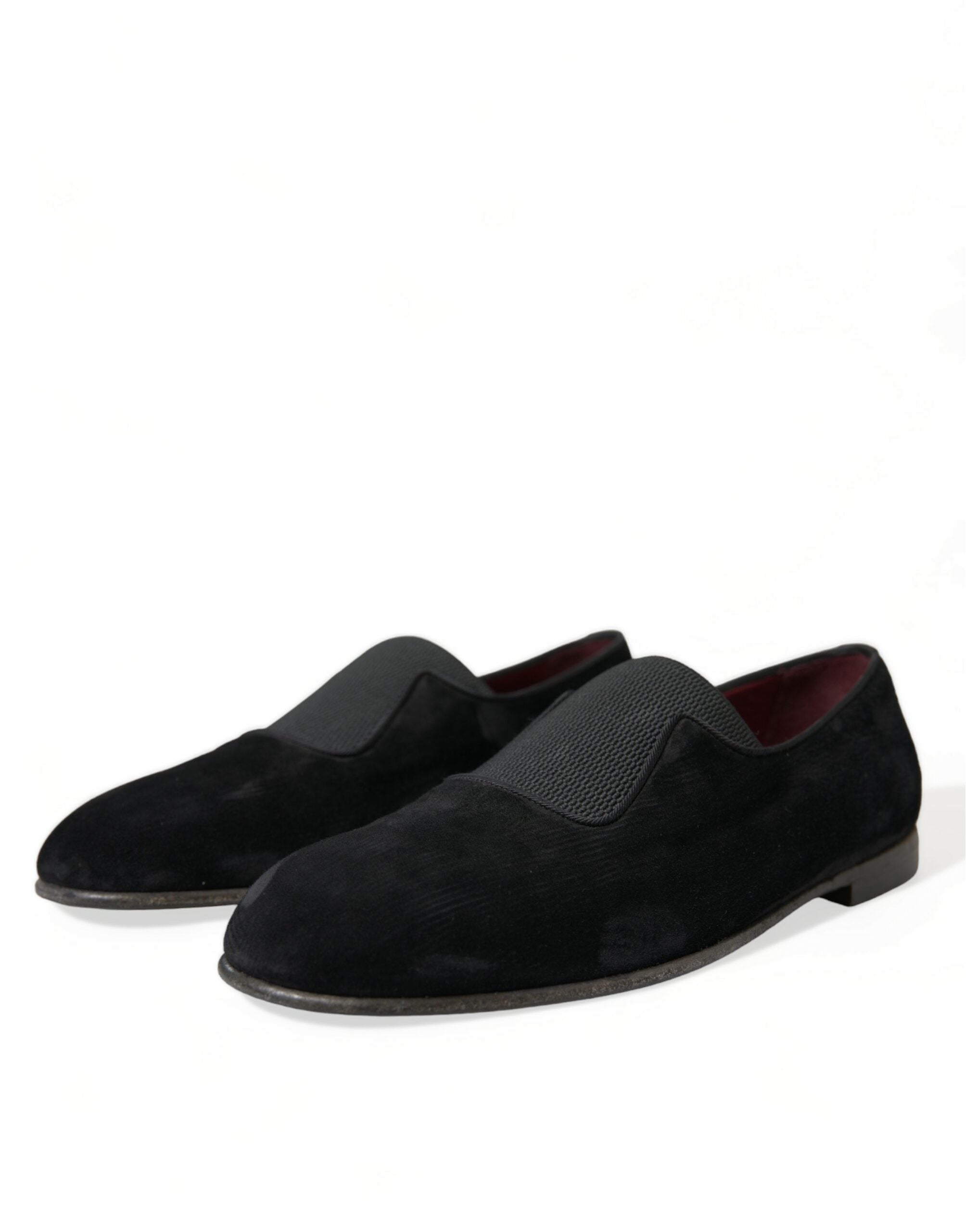 Zwarte RUNWAY Velour AMALFI Loafers