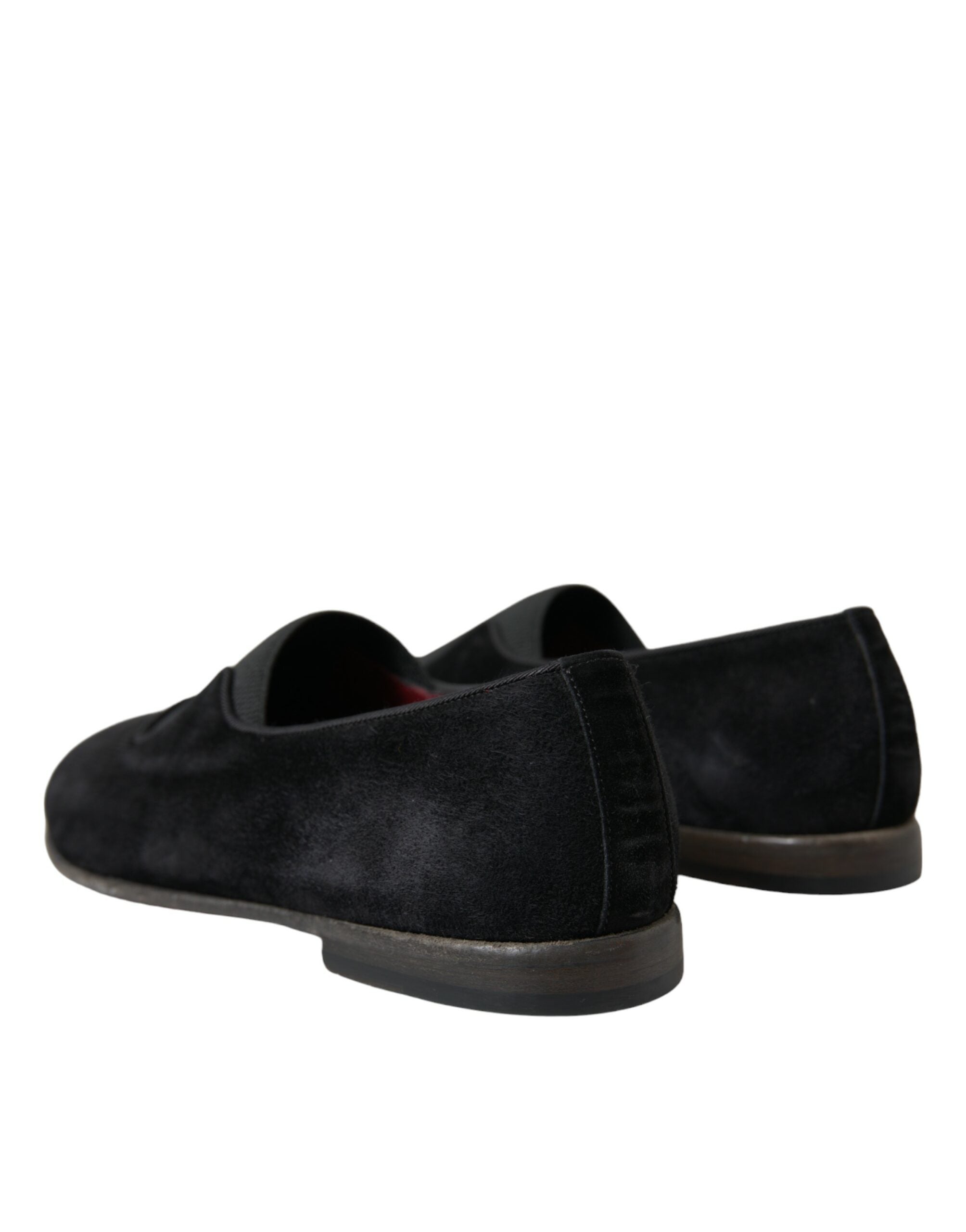 Zwarte RUNWAY Velour AMALFI Loafers