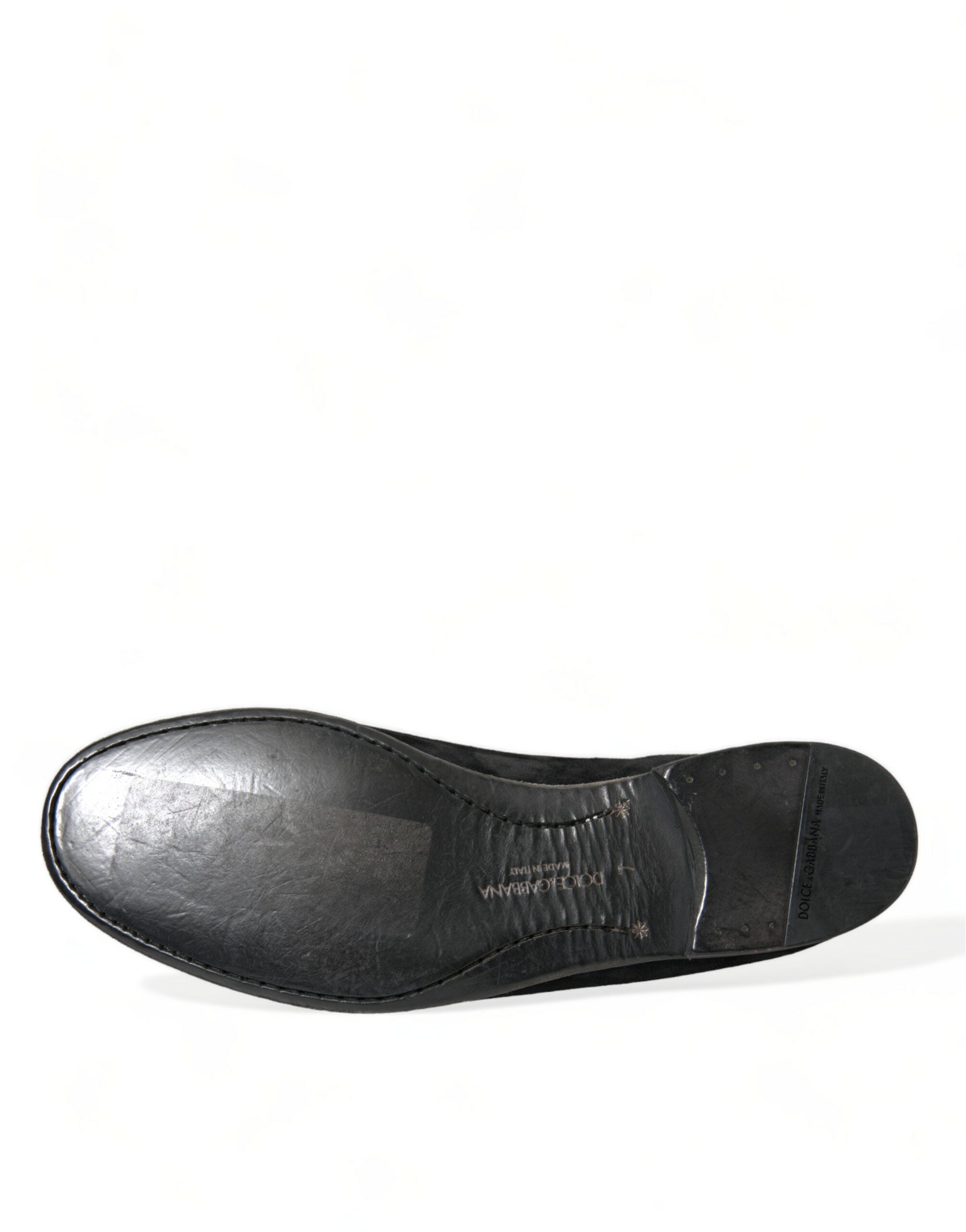 Zwarte RUNWAY Velour AMALFI Loafers