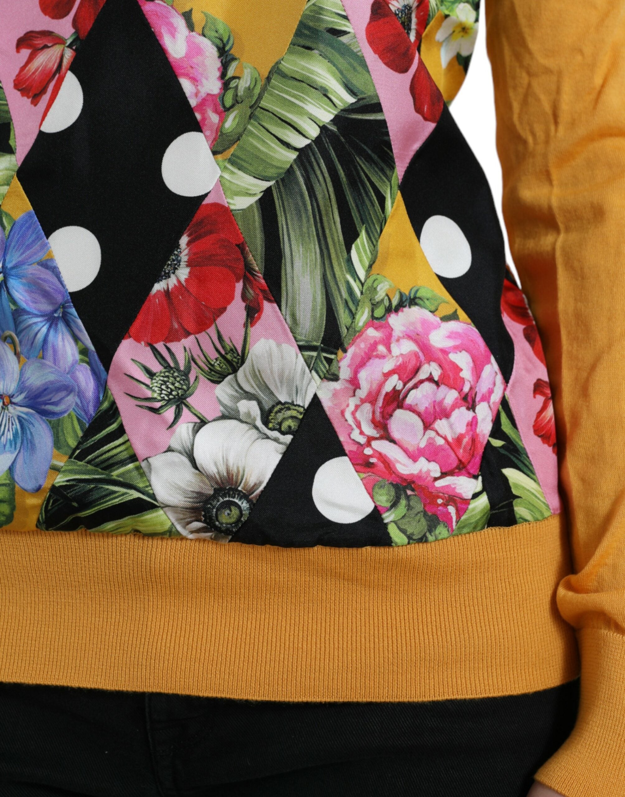 Multicolor Patchwork Kasjmier Henley Trui