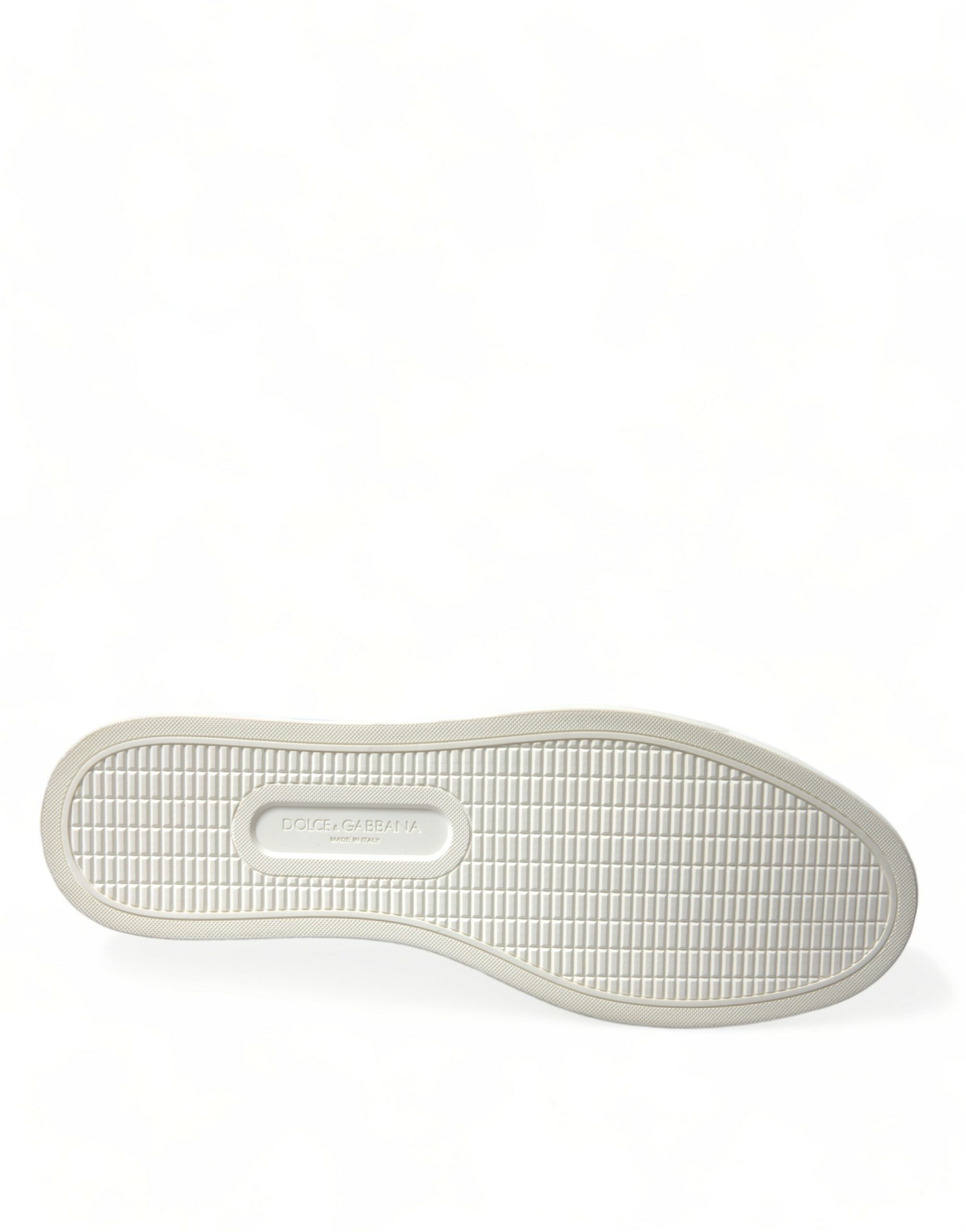 Witte Bordeaux leren lage sneakers met logo