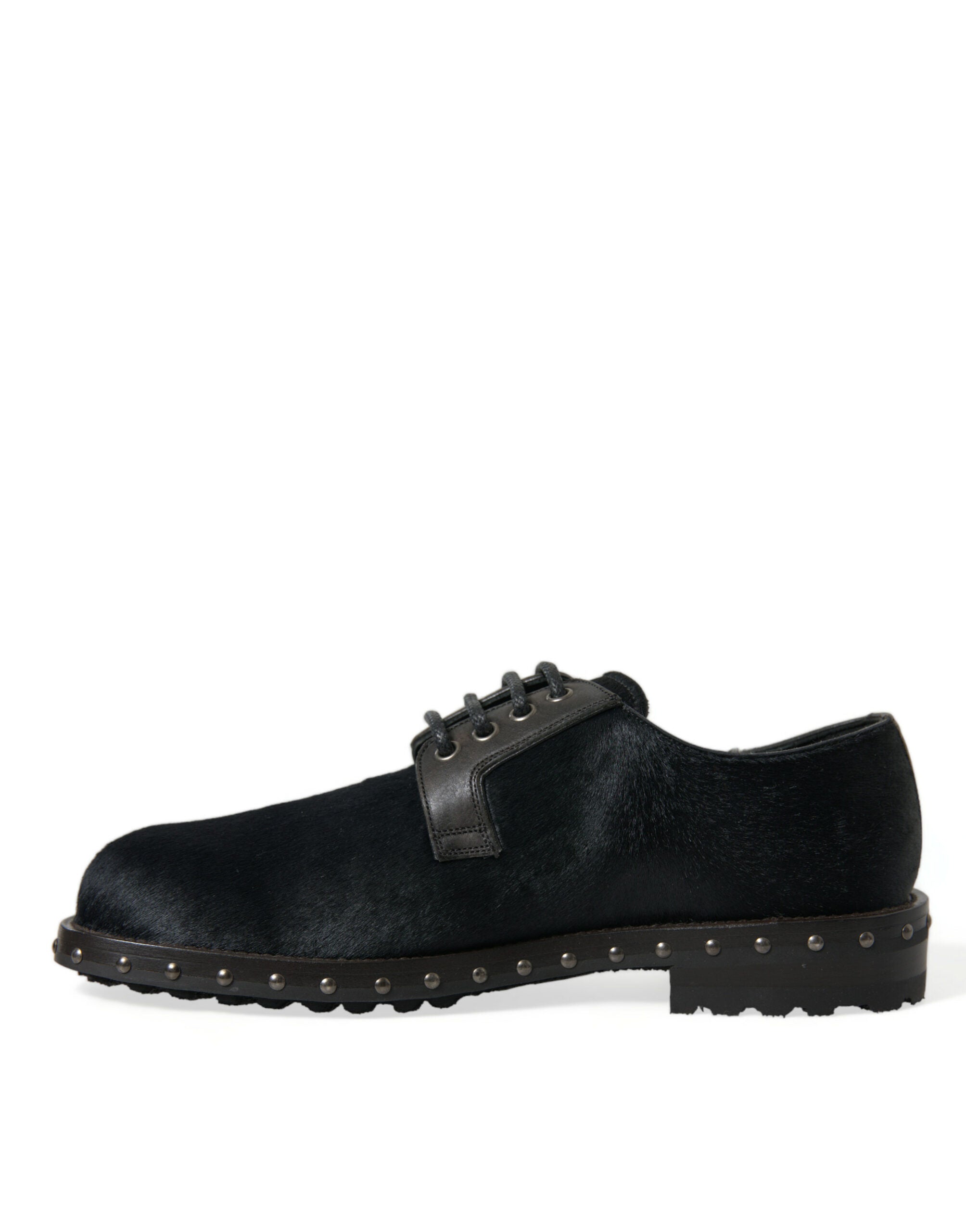Zwarte Stable Fur Derby SAN PIETRO Dress Shoes