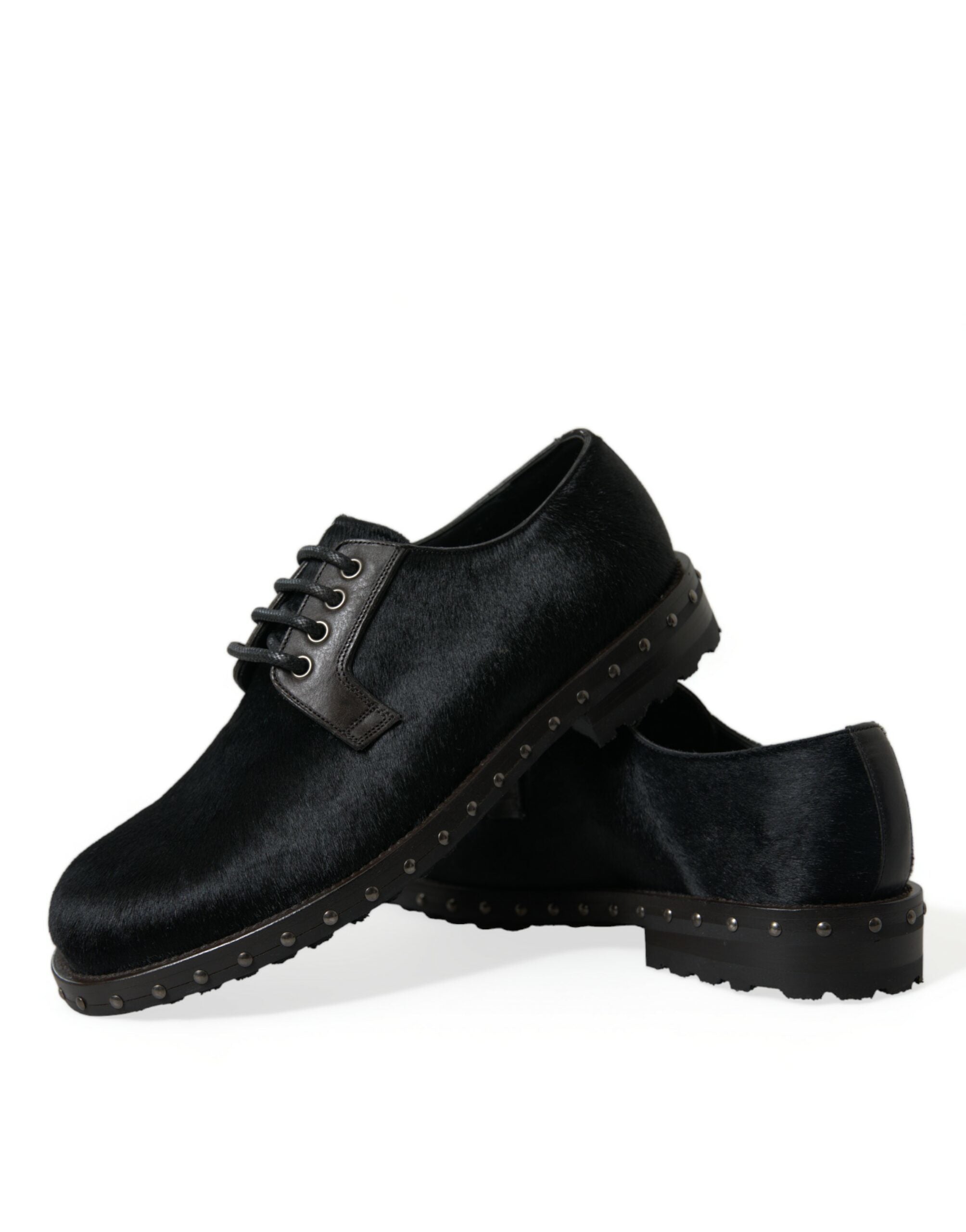 Zwarte Stable Fur Derby SAN PIETRO Dress Shoes