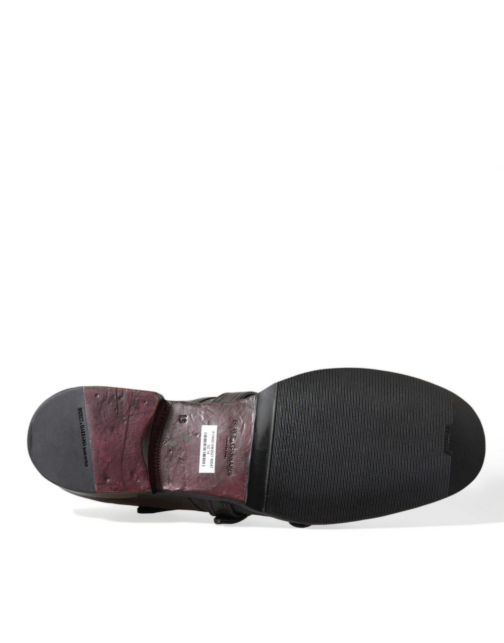 Bruine leren band formele schoenen