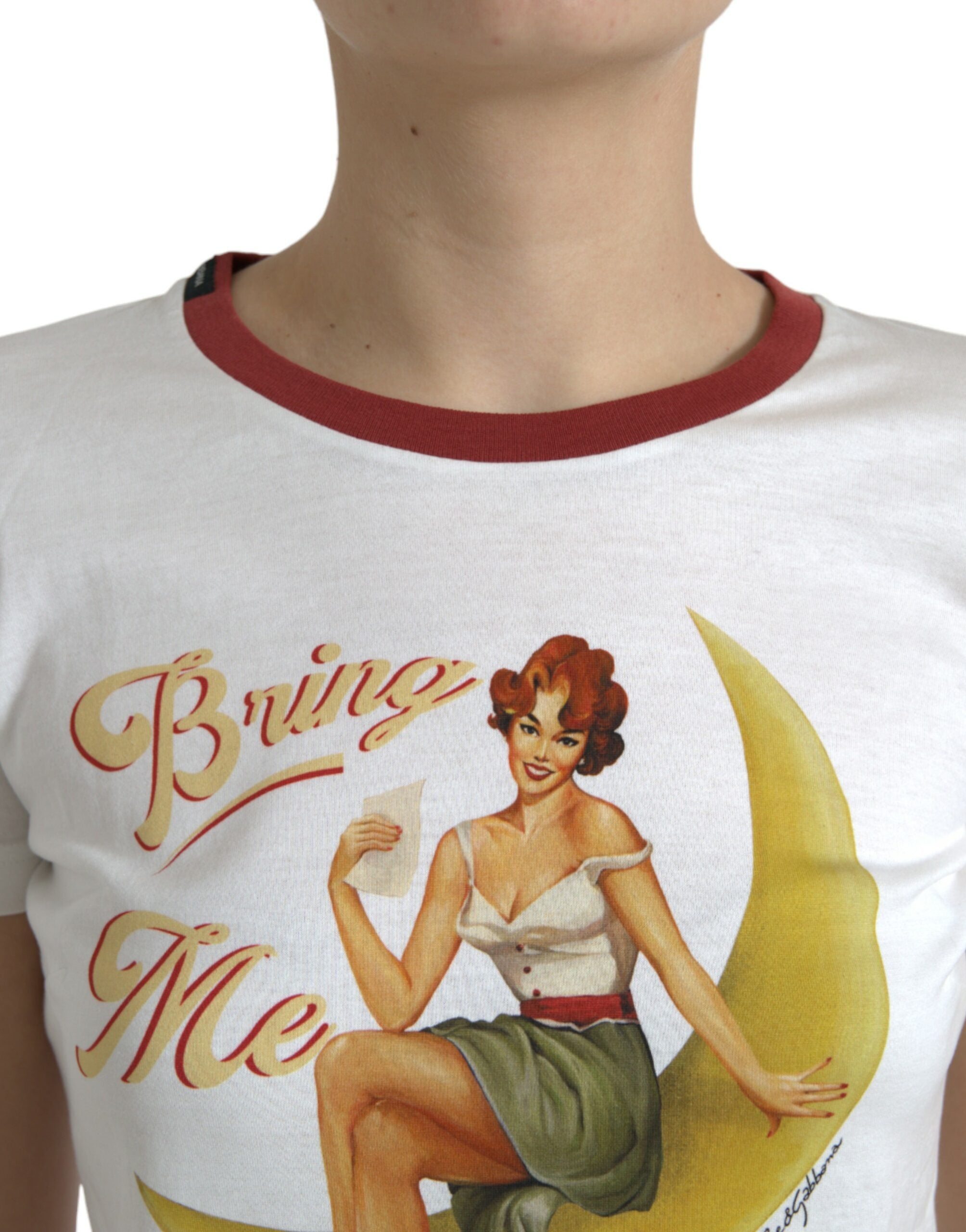 Wit Bring Me To The Moon T-shirt Top