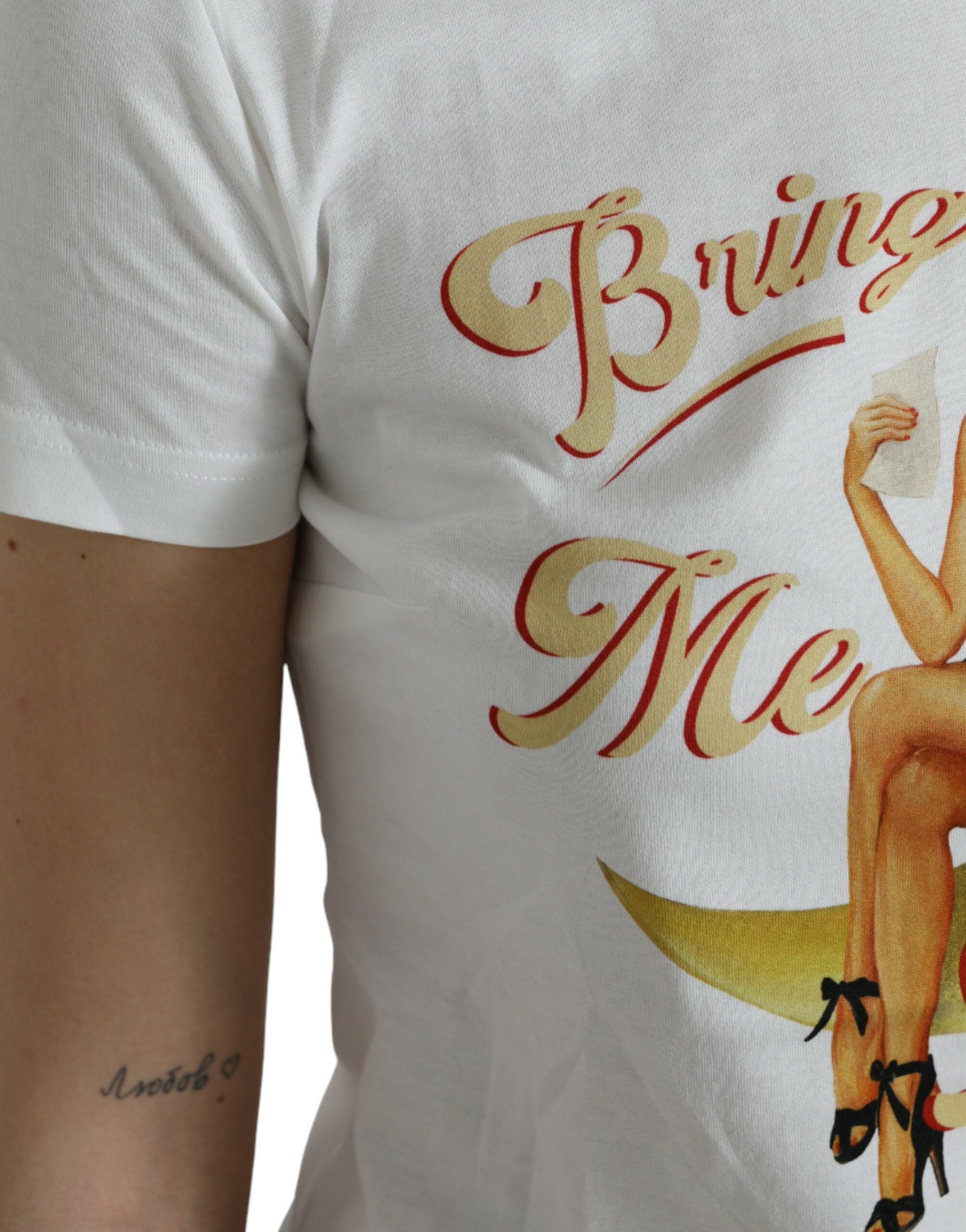 Wit Bring Me To The Moon T-shirt Top