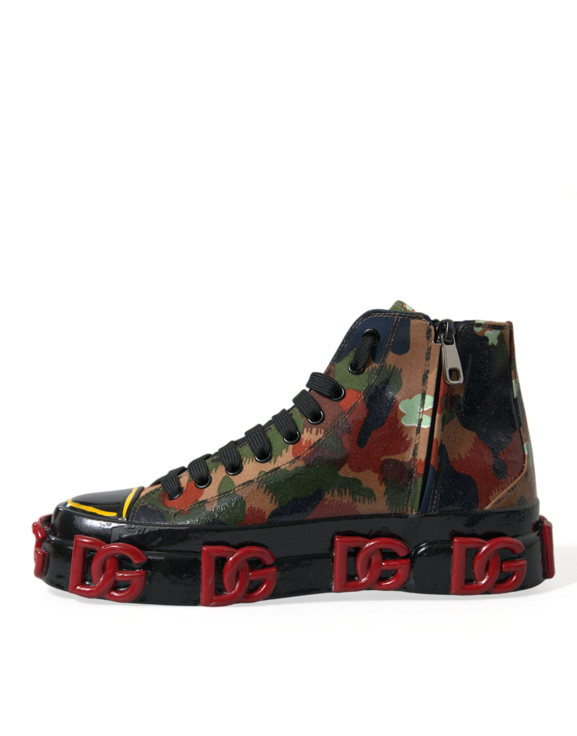 Multicolor Camouflage High Top Sneakers Schoenen