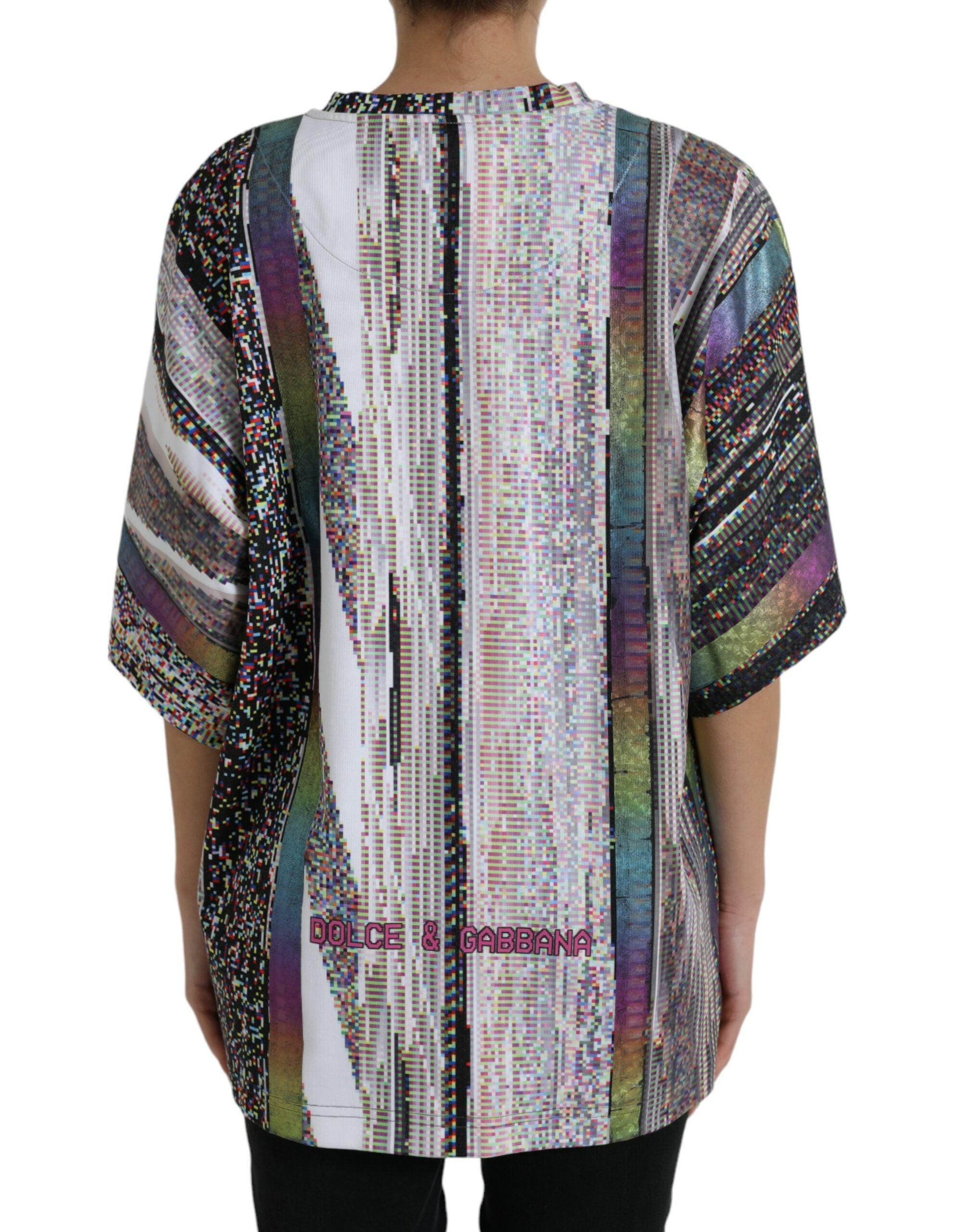 Multicolor T-shirt met altijd liefdesprint