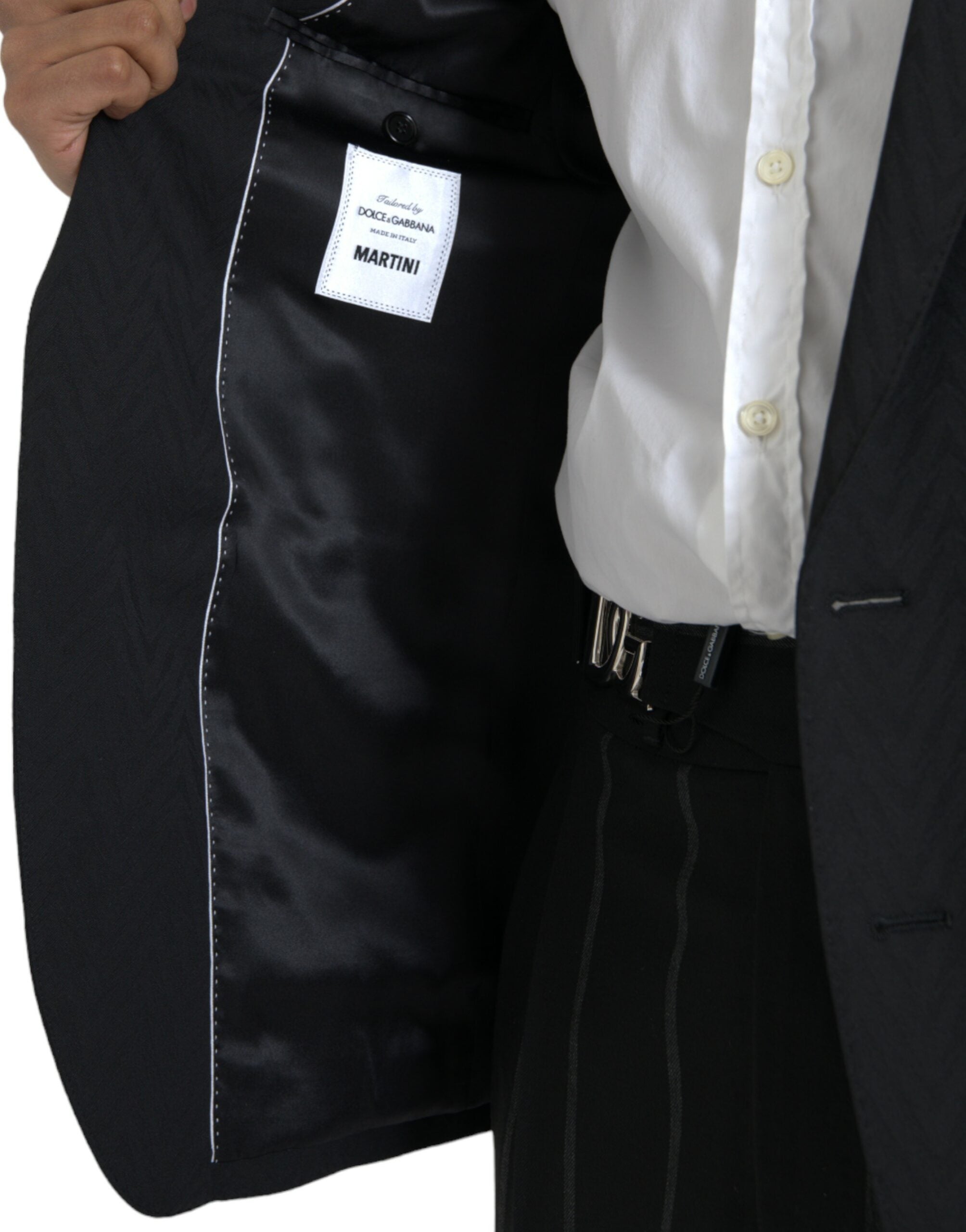 Zwarte MARTINI Slim Fit Jas Blazer