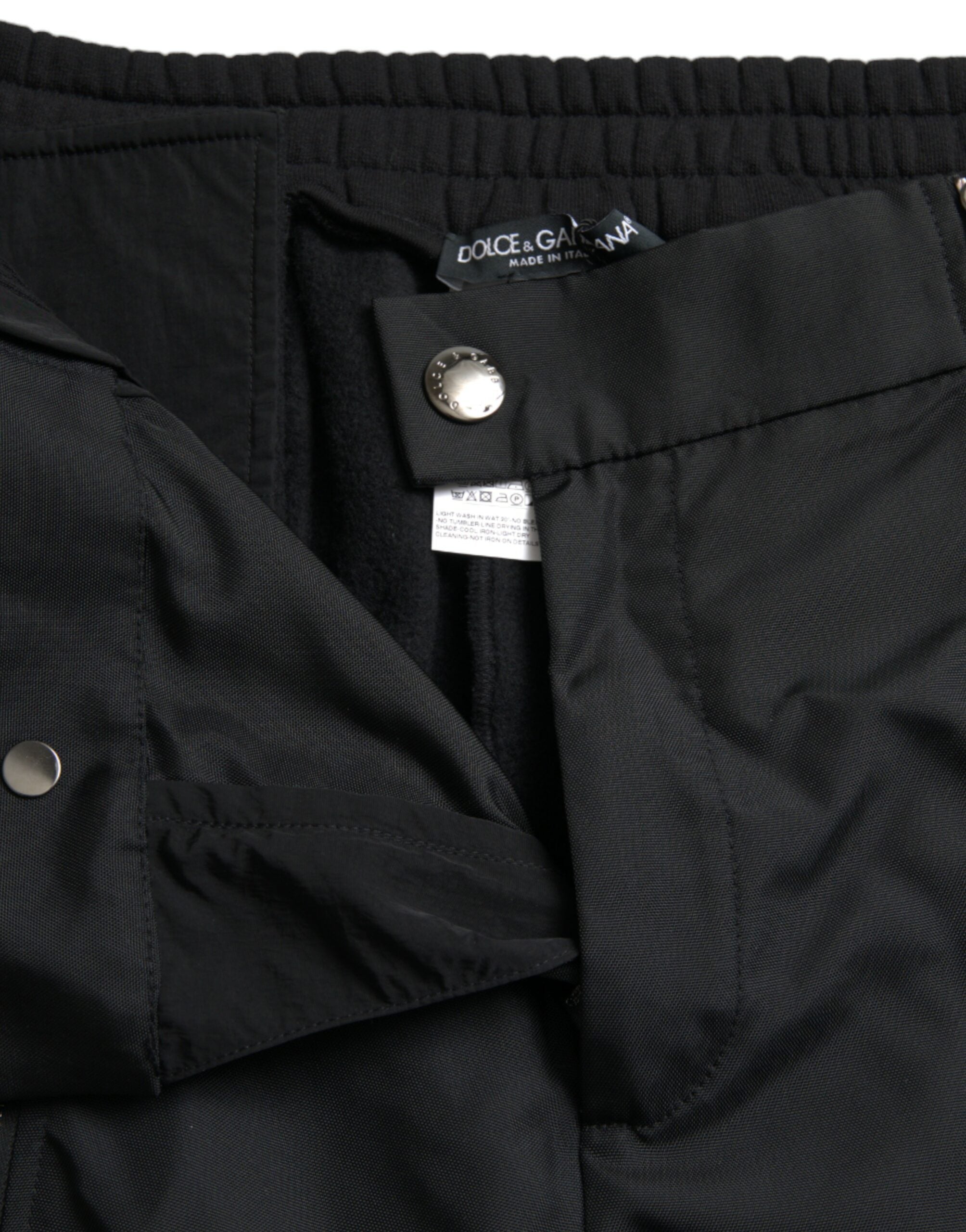 Zwarte skinny broek van katoenmix