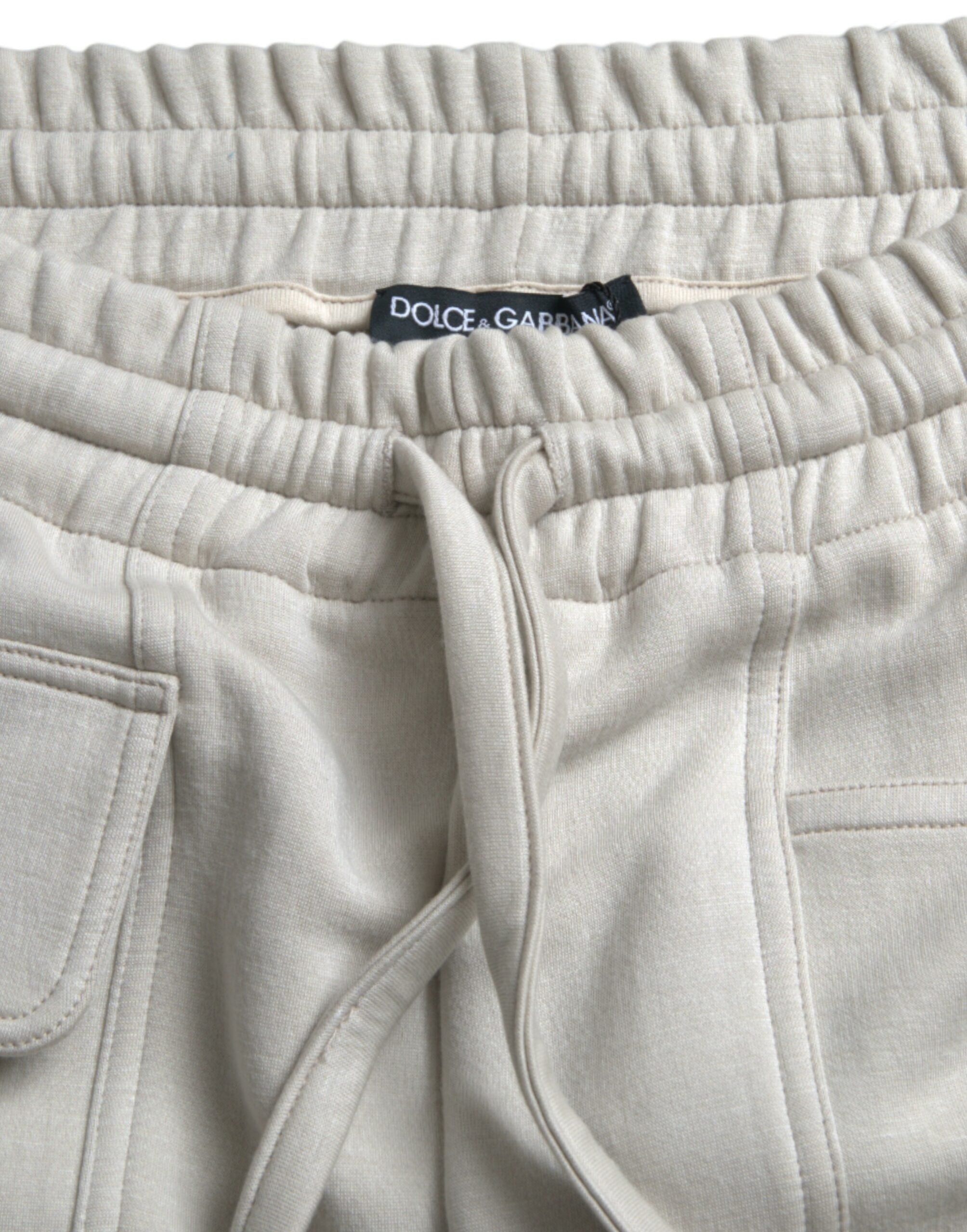 Off White Viscose Cargo Jogger Sweatpants Broek