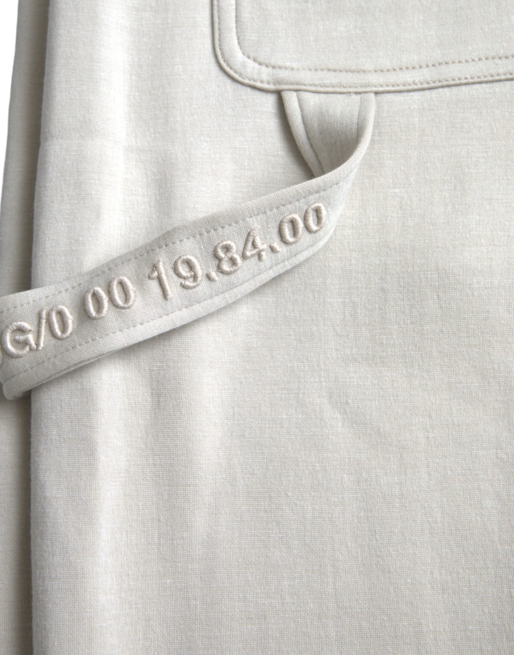 Off White Viscose Cargo Jogger Sweatpants Broek