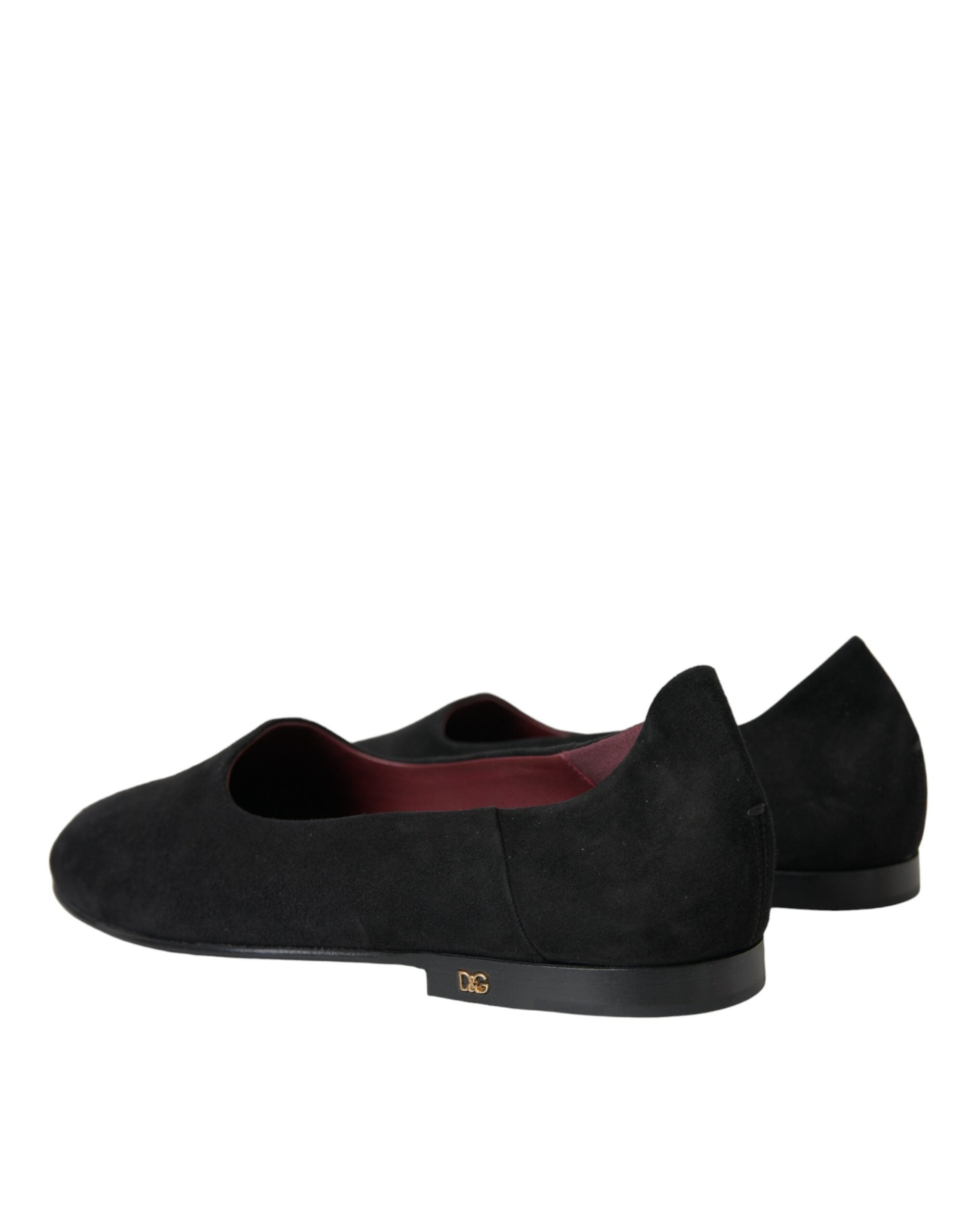 Zwarte suède loafers, formele instappers